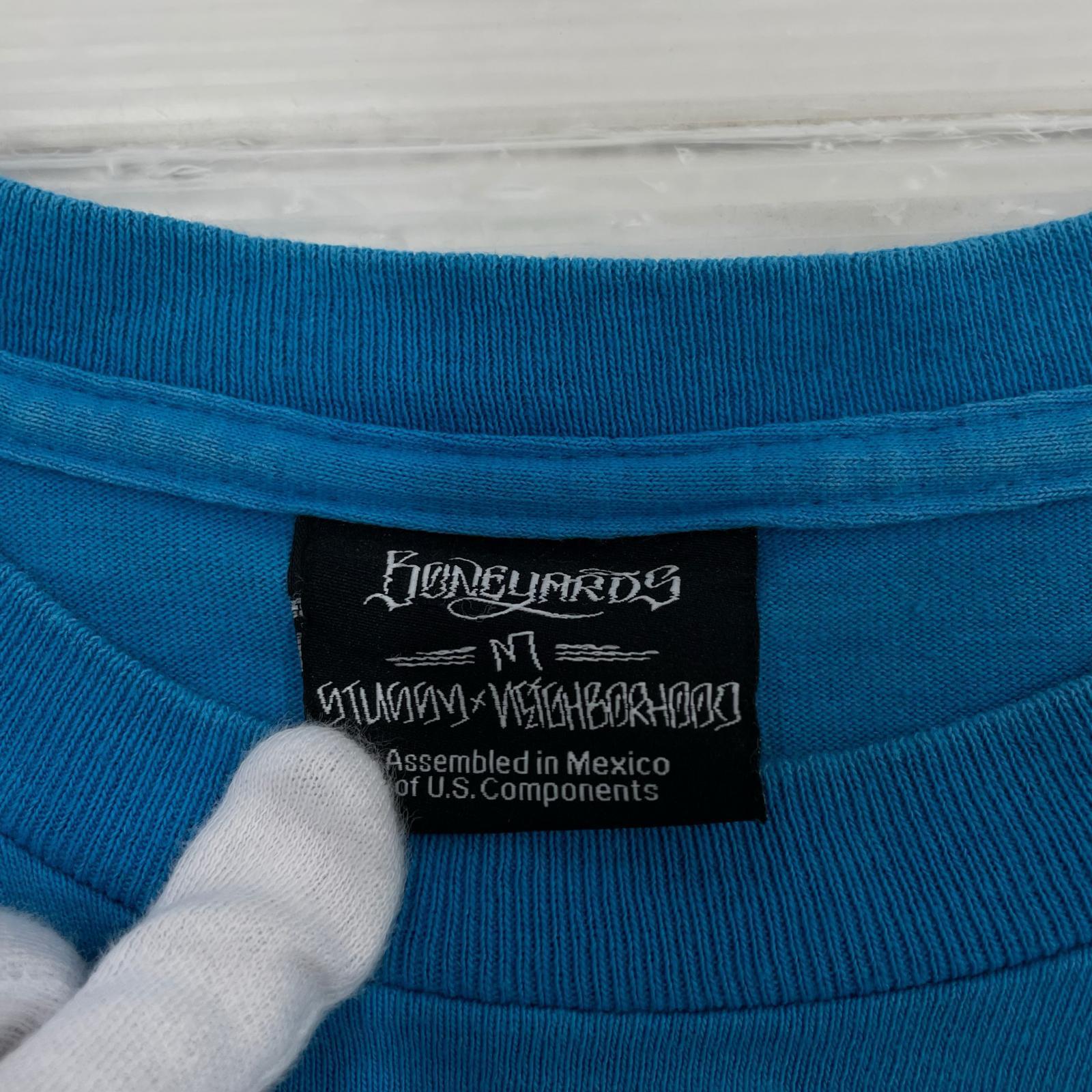 半袖Tシャツ STUSSY×NEIGHBORHOOD 08SS Local Beach S/S TEE M ライトブルー M