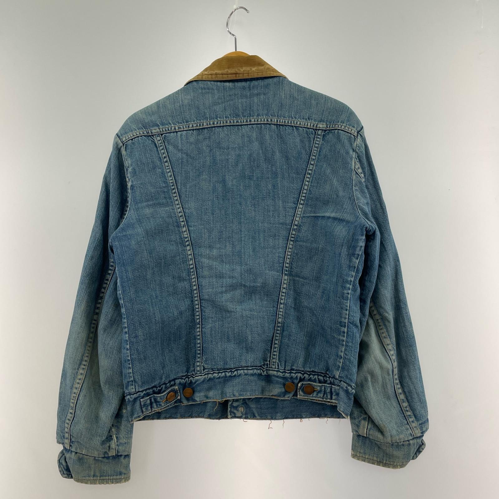 ジャケット 70s 227MJ ボアデニムジャケット USA製 38 ブルー
