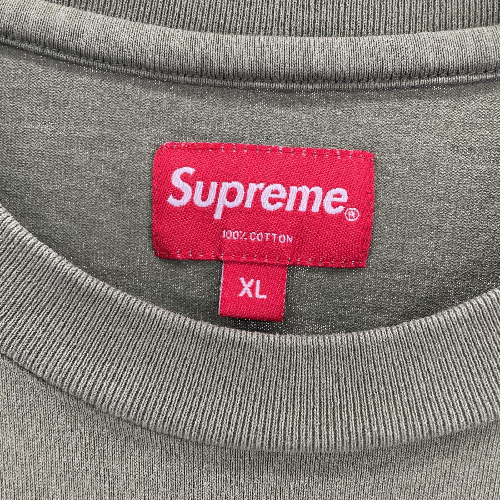 半袖Tシャツ 22SS Flames Tee XL グリーン