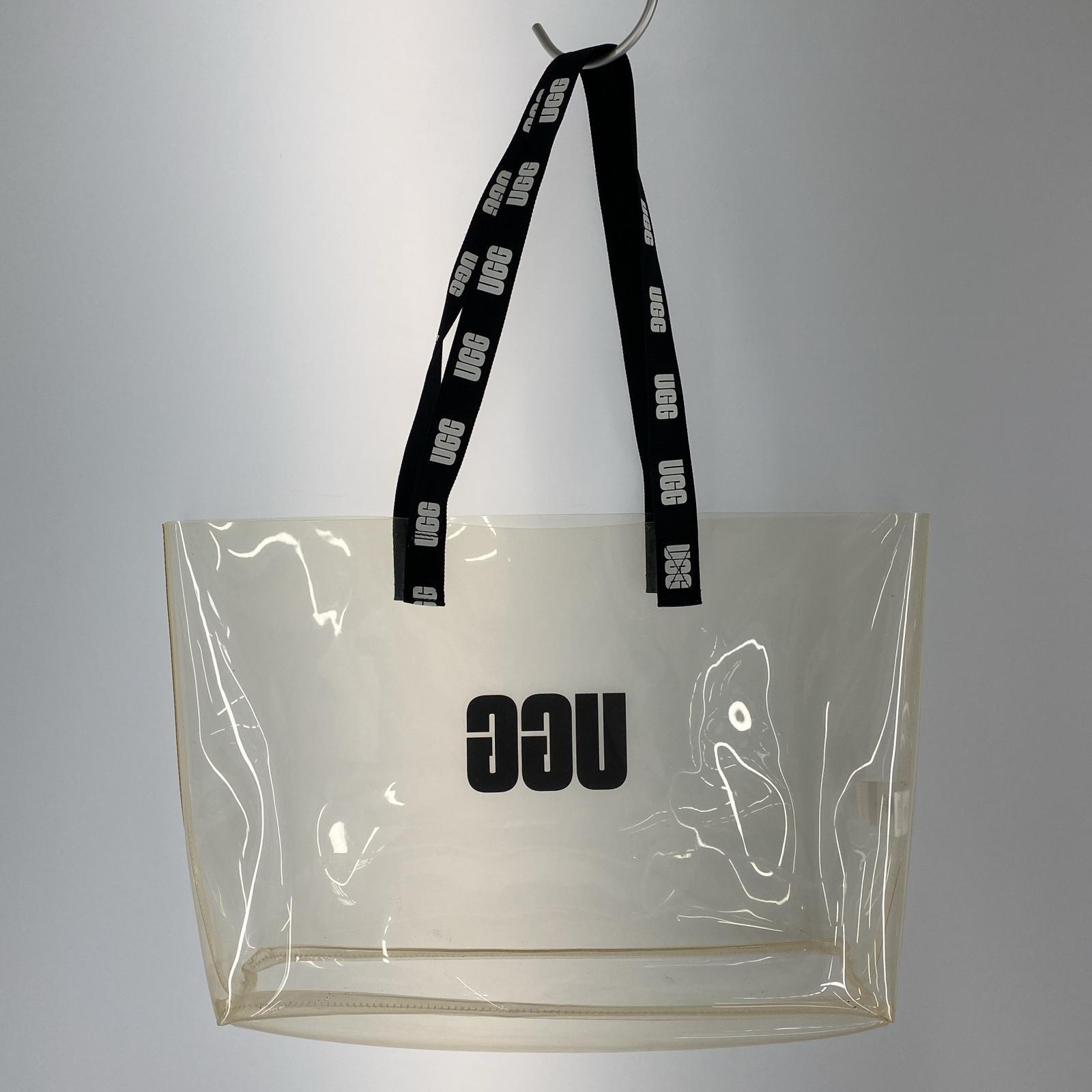 トートバッグ W CLEAR TOTE クリアトート クリア
