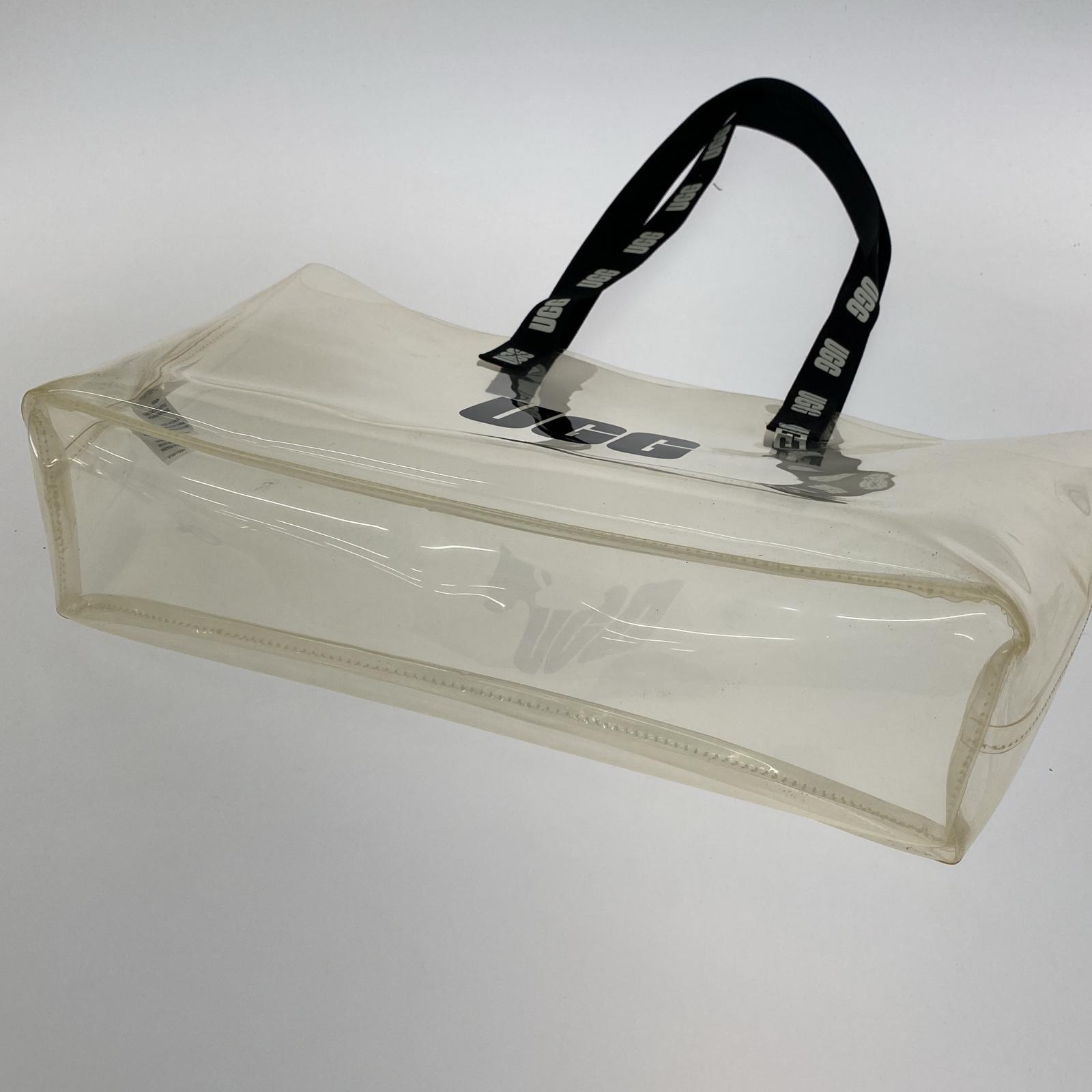 トートバッグ W CLEAR TOTE クリアトート クリア