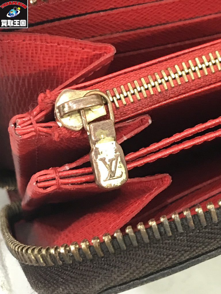 LV/ジッピー・ウォレット 新型(コクリコ)/モノグラ M41896