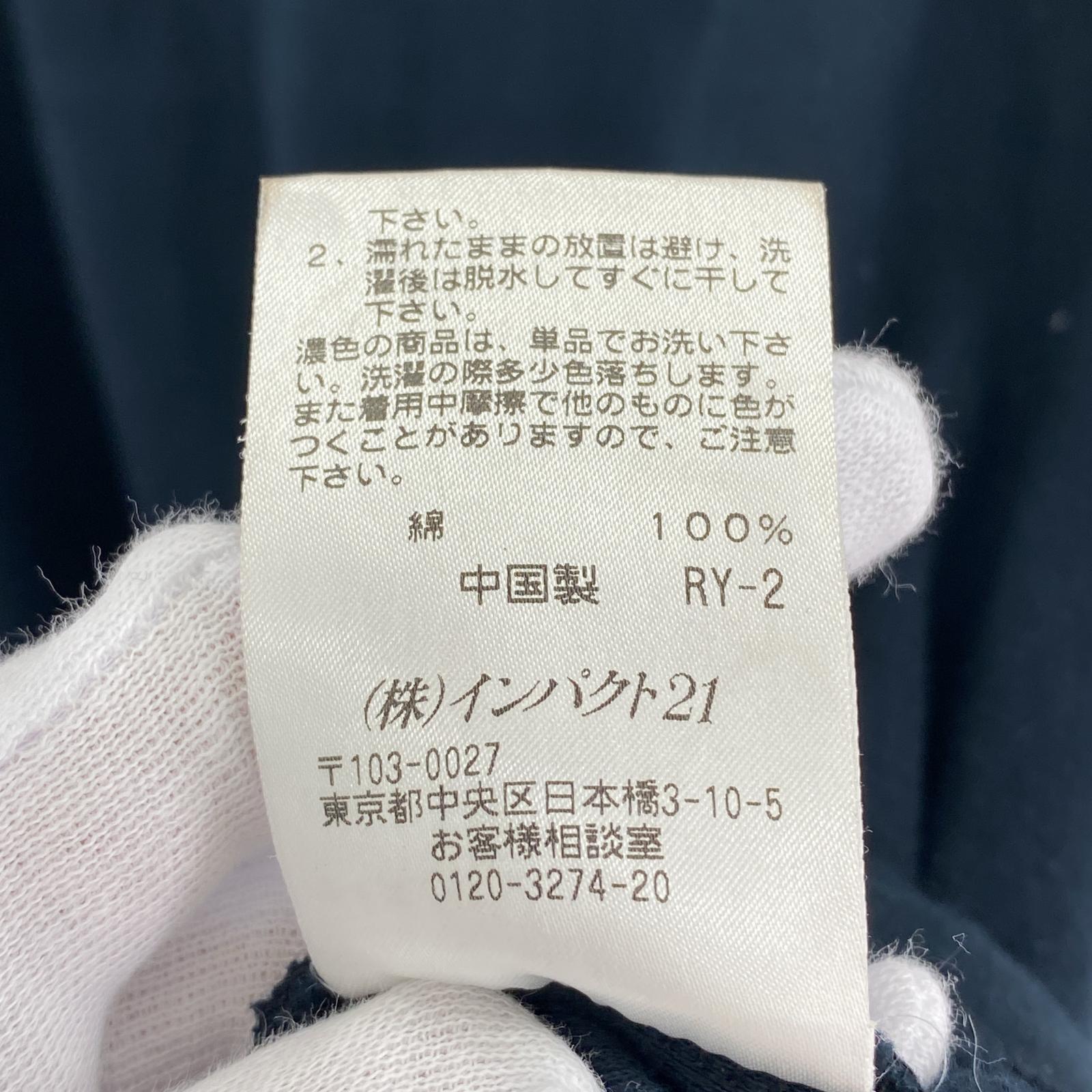 長袖Tシャツ タートルネック BLK ブラック