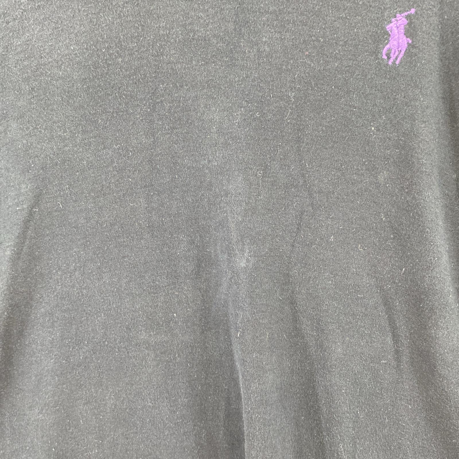 長袖Tシャツ タートルネック BLK ブラック