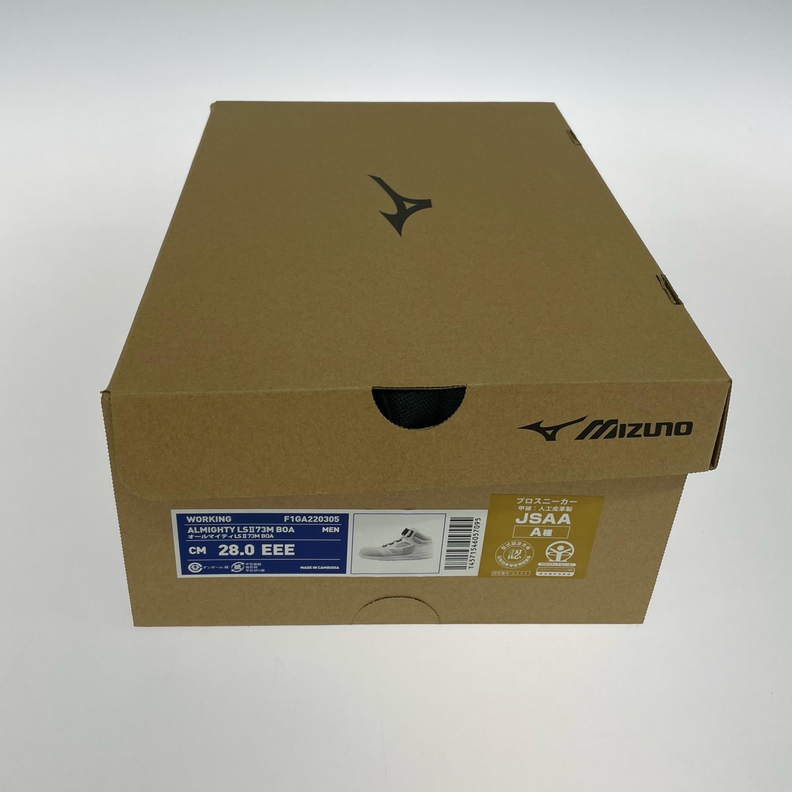 シューズ MIZUNO オールマイティー LSII73M/28cm 28cm (US10 UK9 1/2 EU46) グレー