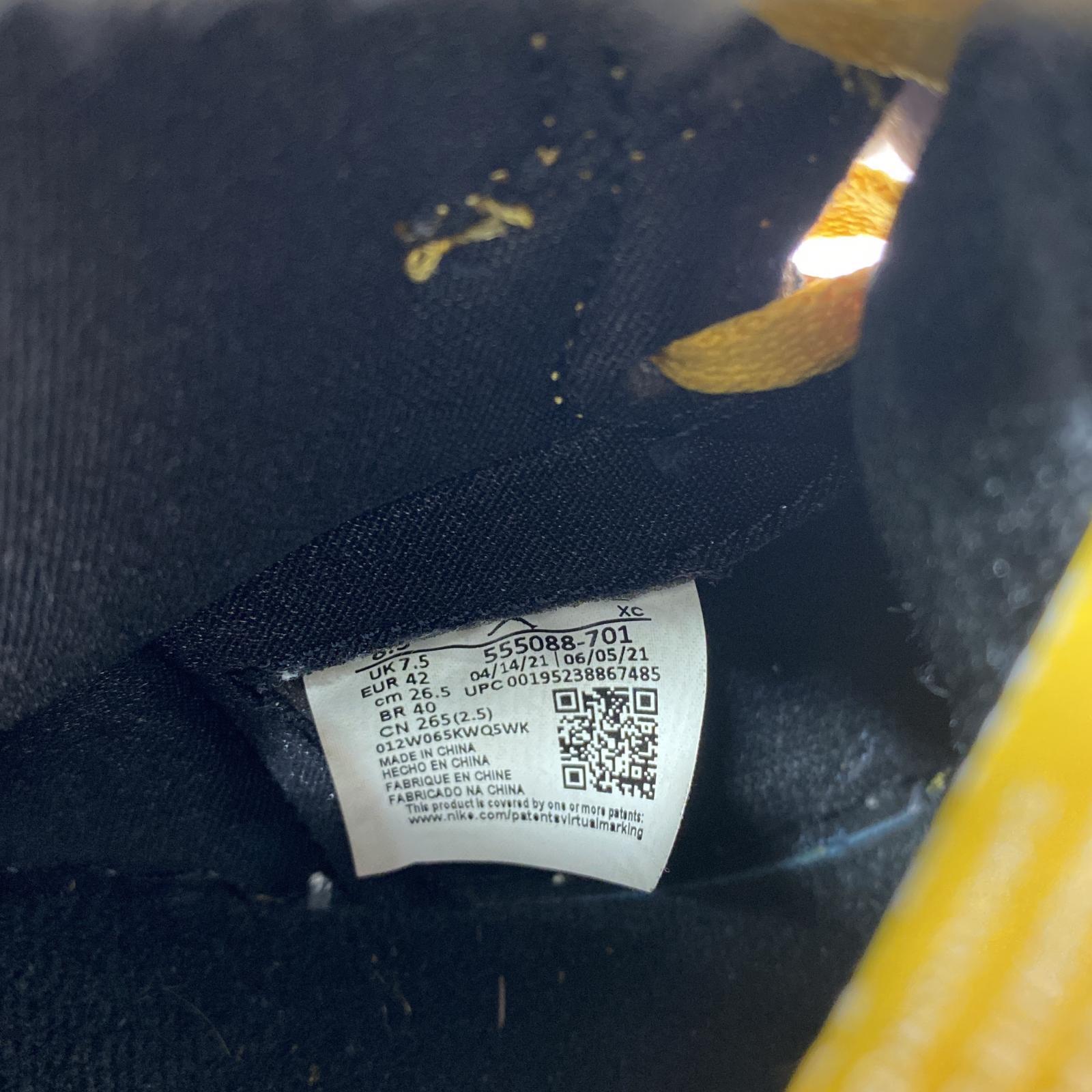 スニーカー AIR JORDAN 1 RETRO HIGH OG 26.5cm (US8 1/2 UK8 EU43)