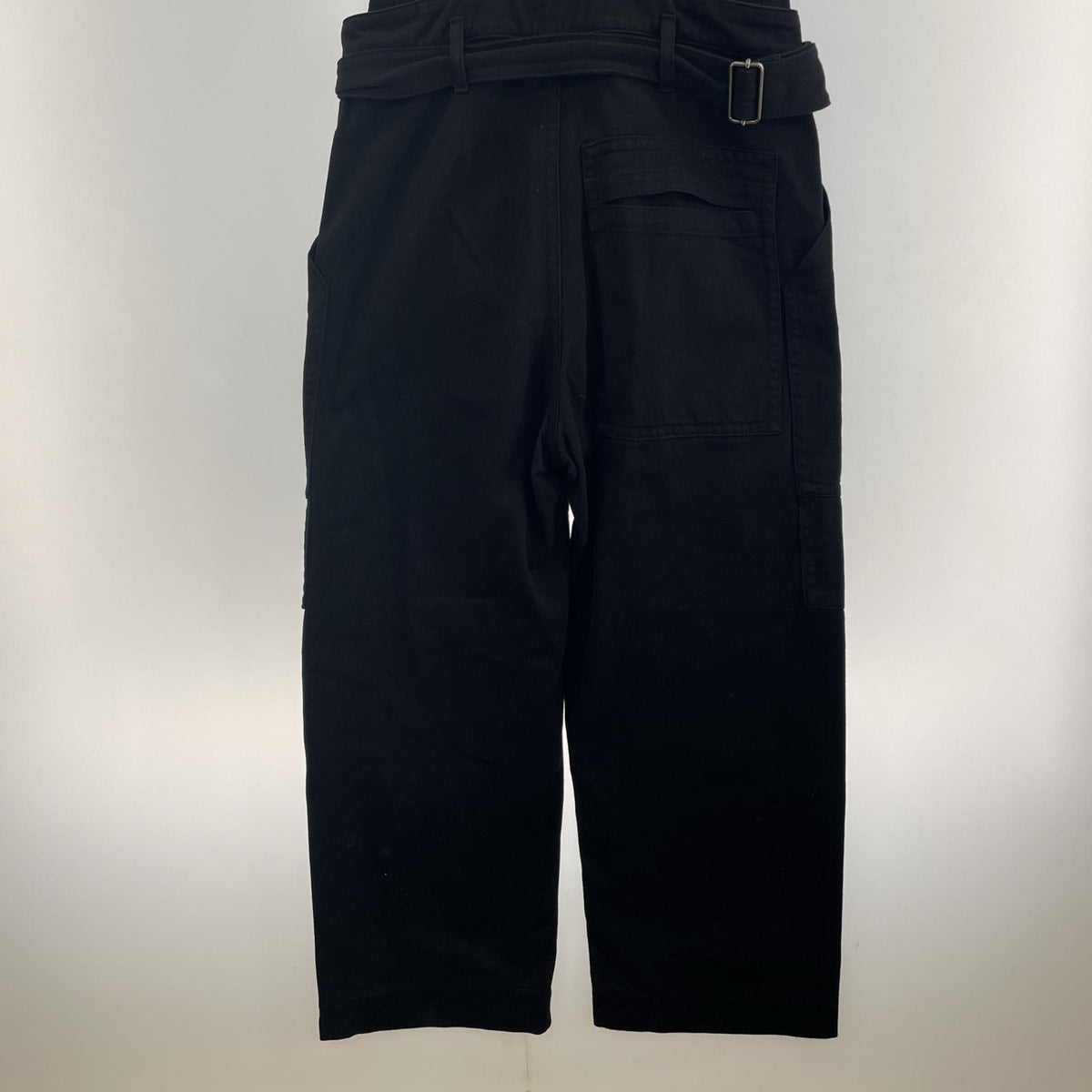オーバーオール DRIES VAN NOTEN 21ss ベルデッドオーバーオール S ブラック S ブラック