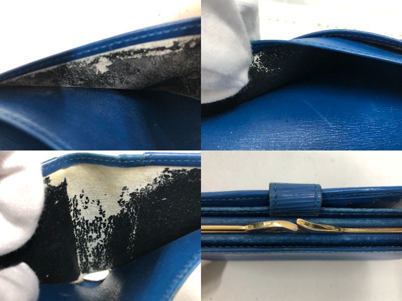 エピ ポルトフォイユ ヴィエノワ 財布 青