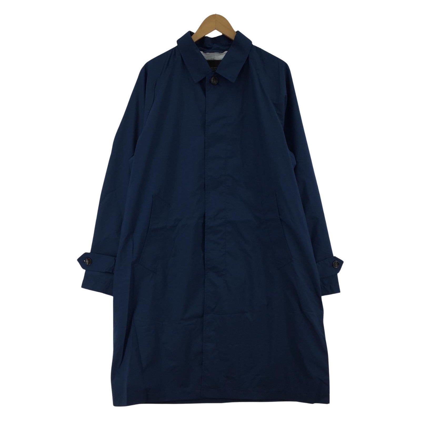ジャケット ミノテックバルカラーコート ブルー L L ブルー