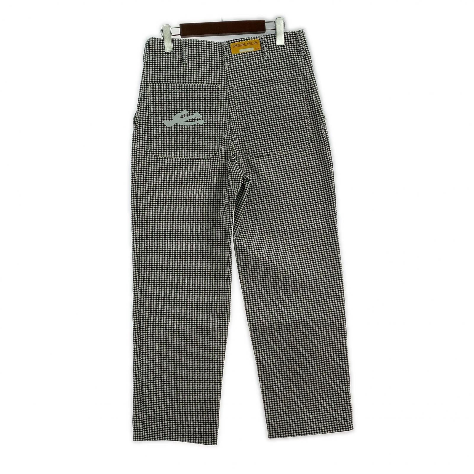 パンツ 90s HARDCORE ギンガムチェックパンツ