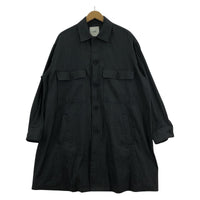 その他アウター 16AW スタンドフォールカラーコート 1 27101-0031 ブラック