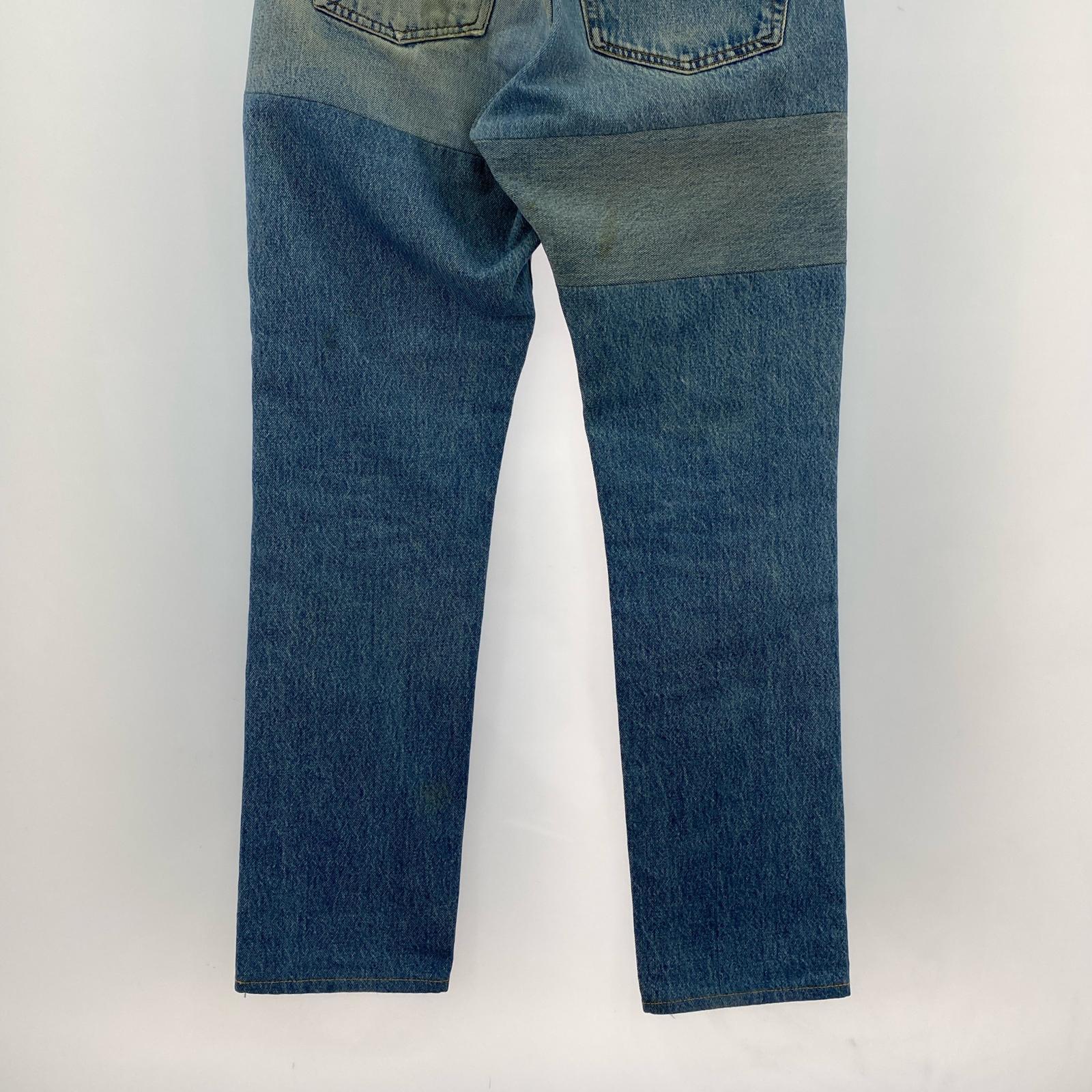 デニムパンツ ink Levi'sリメイクデニム M ブルー