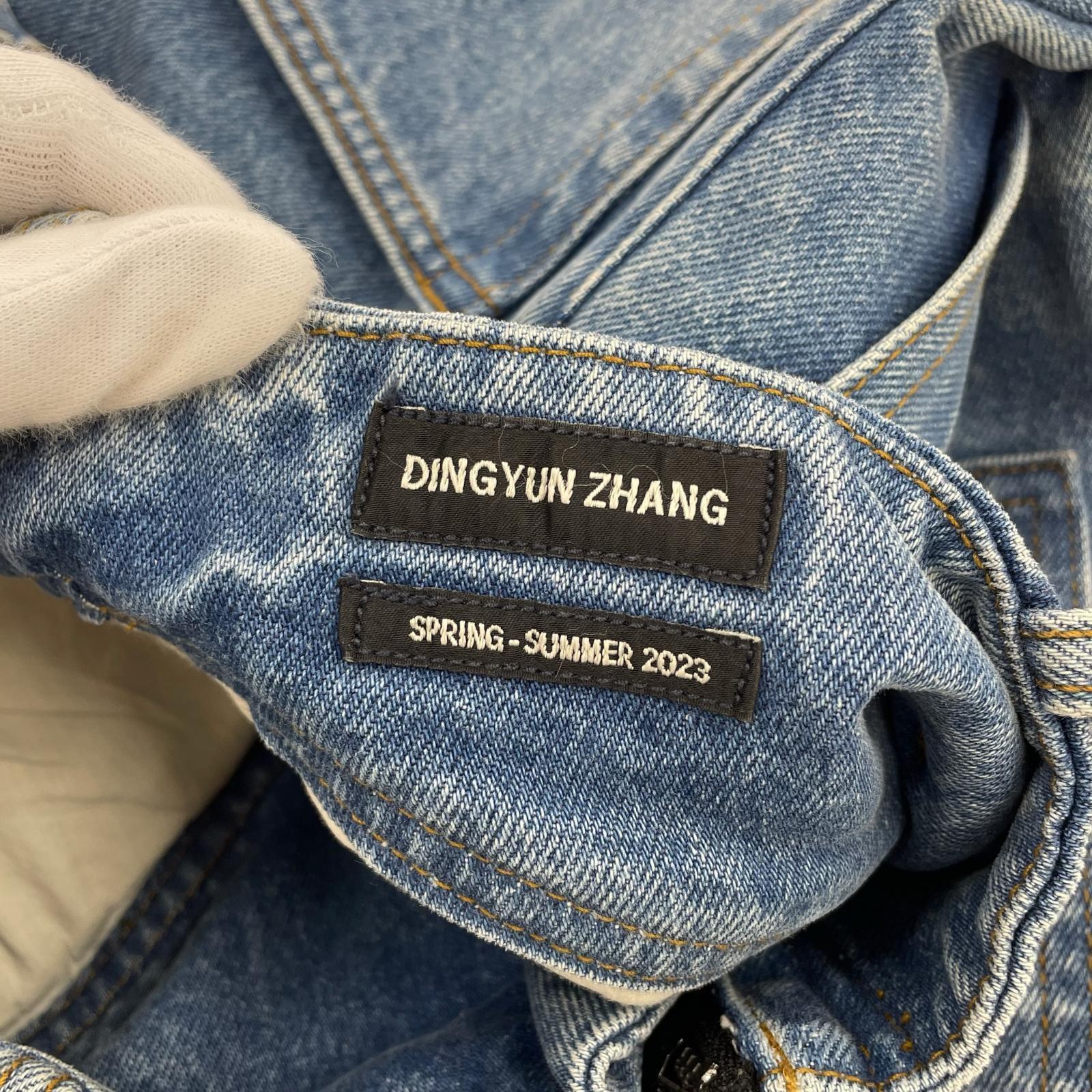 デニムパンツ DINGYUN ZHANG 23SS L L ブルー