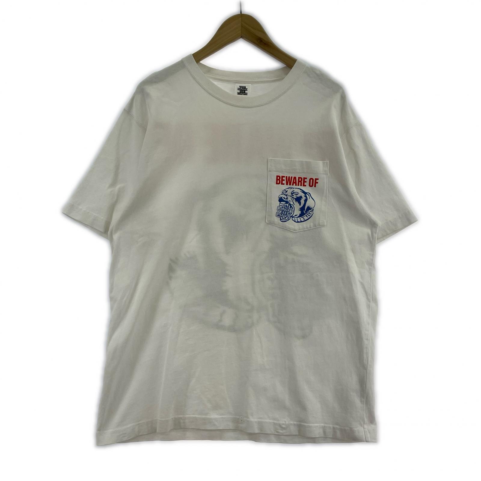 半袖Tシャツ BEWARE OF BEP POCKET TEE Tシャツ L ホワイト
