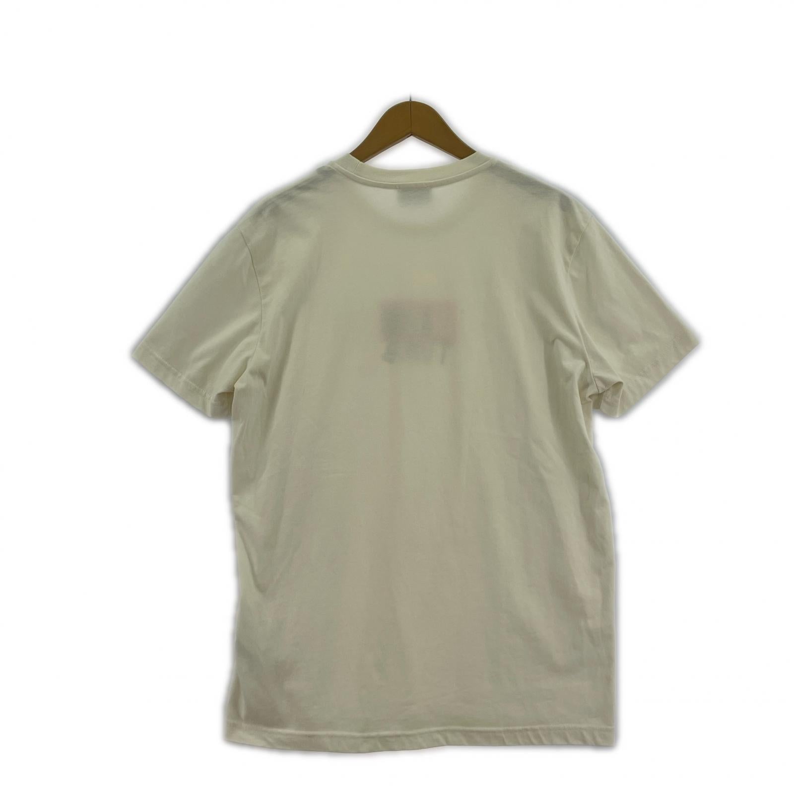半袖Tシャツ DISTURB プリントS/Sカットソー 白 (L) L ホワイト