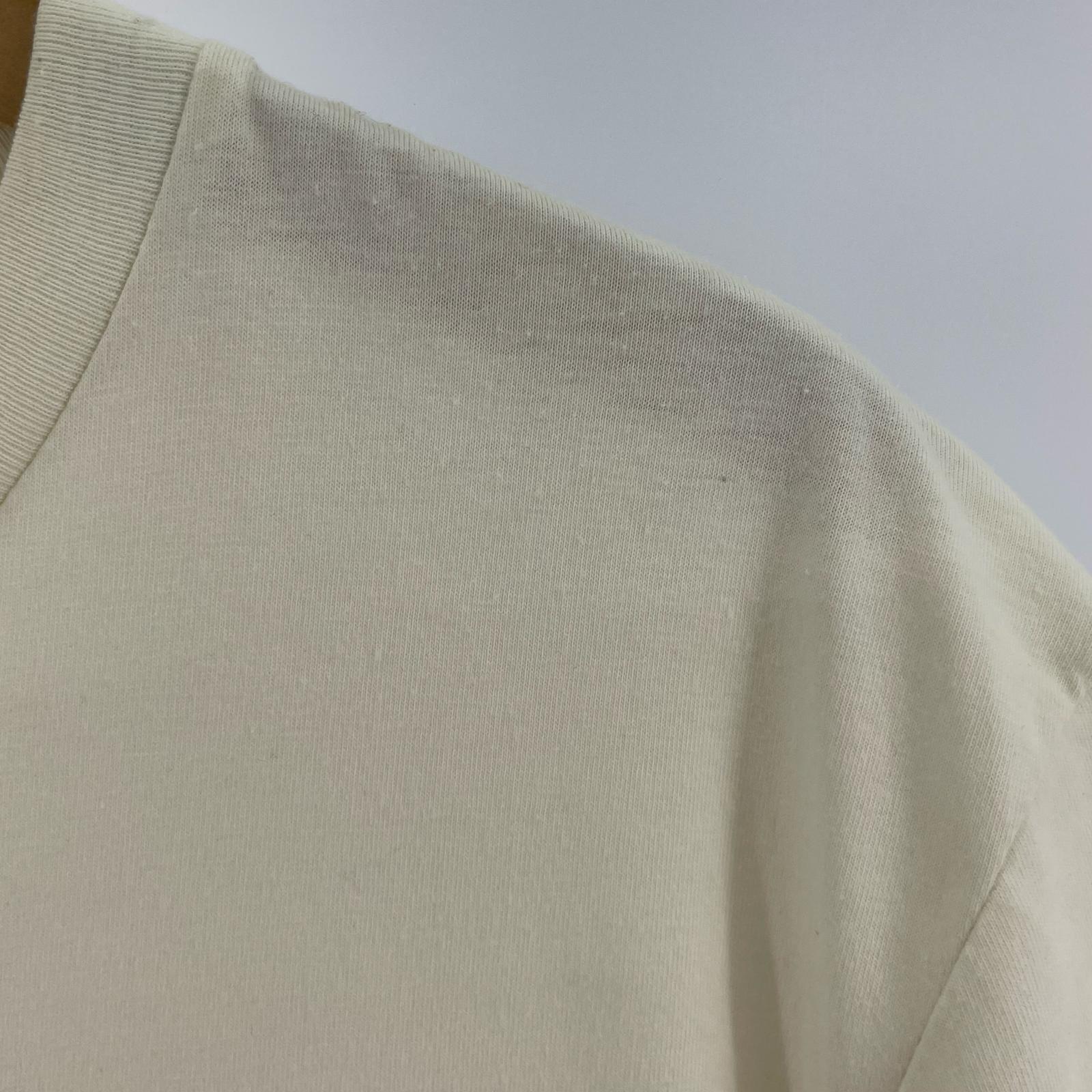 半袖Tシャツ DISTURB プリントS/Sカットソー 白 (L) L ホワイト