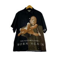 半袖シャツ 21SS NOTORIOUS B.I.G HAWAIIAN SHIRT (S) S ブラック