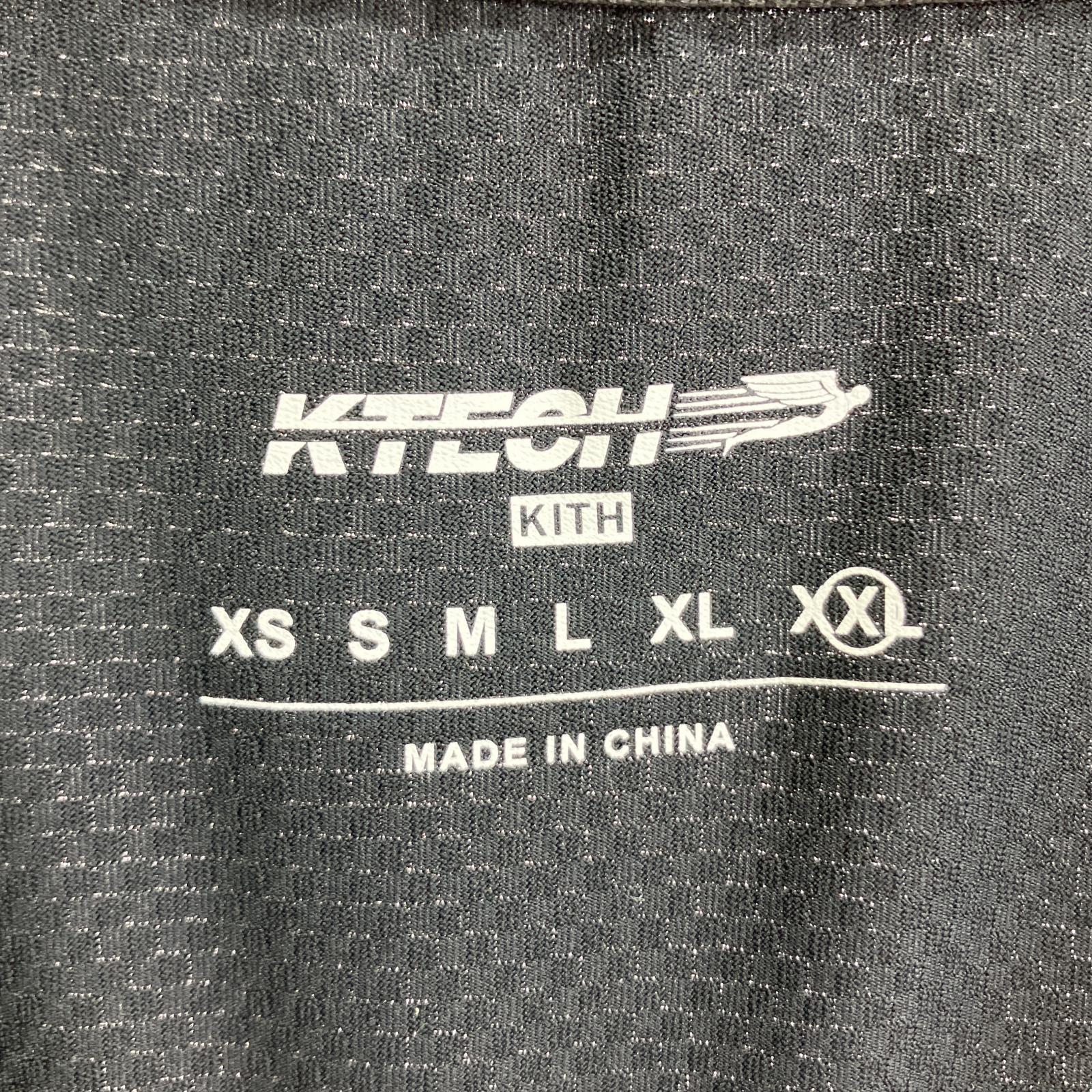 長袖Tシャツ KTECH L/Sロゴカットソー BLK (XXL) ブラック