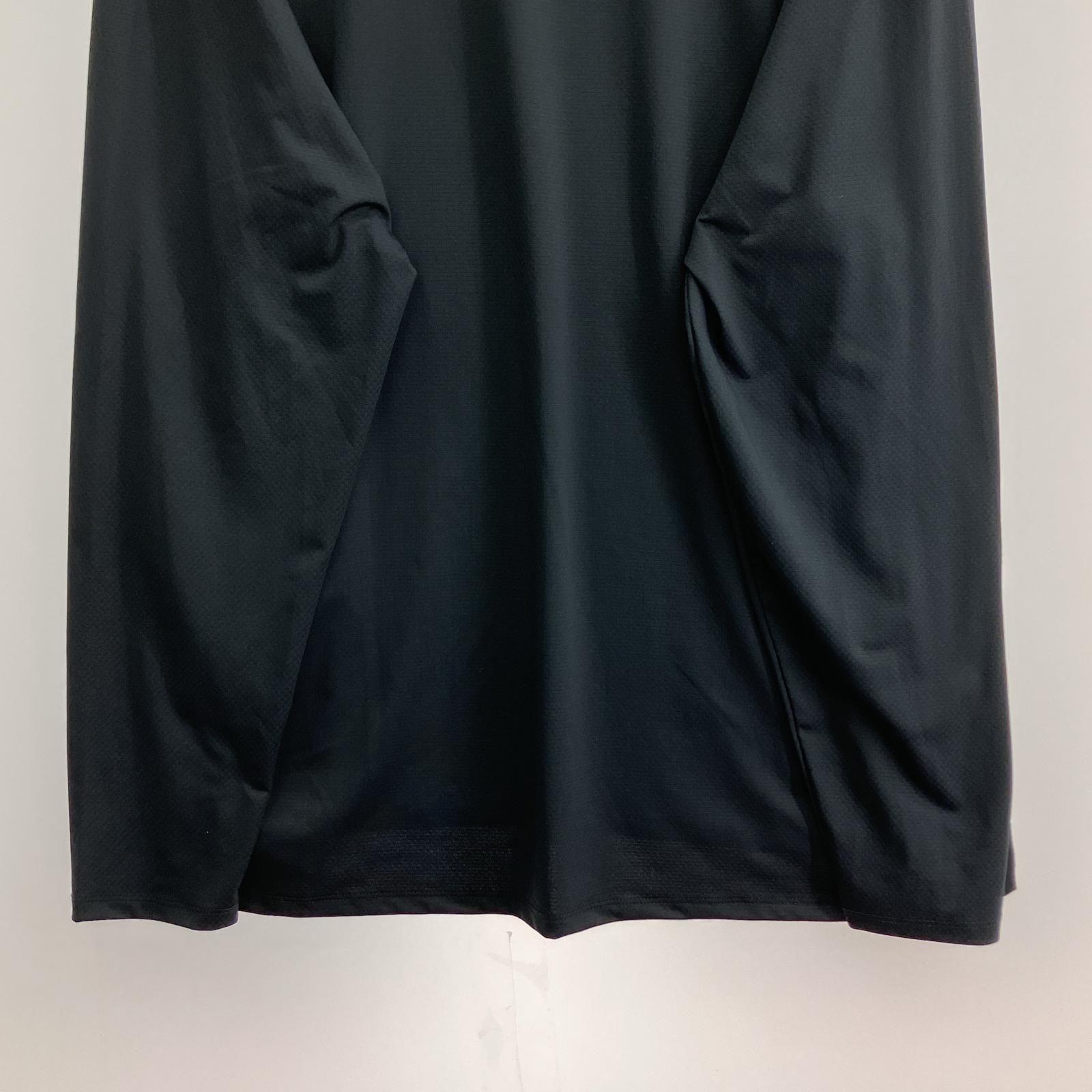 長袖Tシャツ KTECH L/Sロゴカットソー BLK (XXL) ブラック