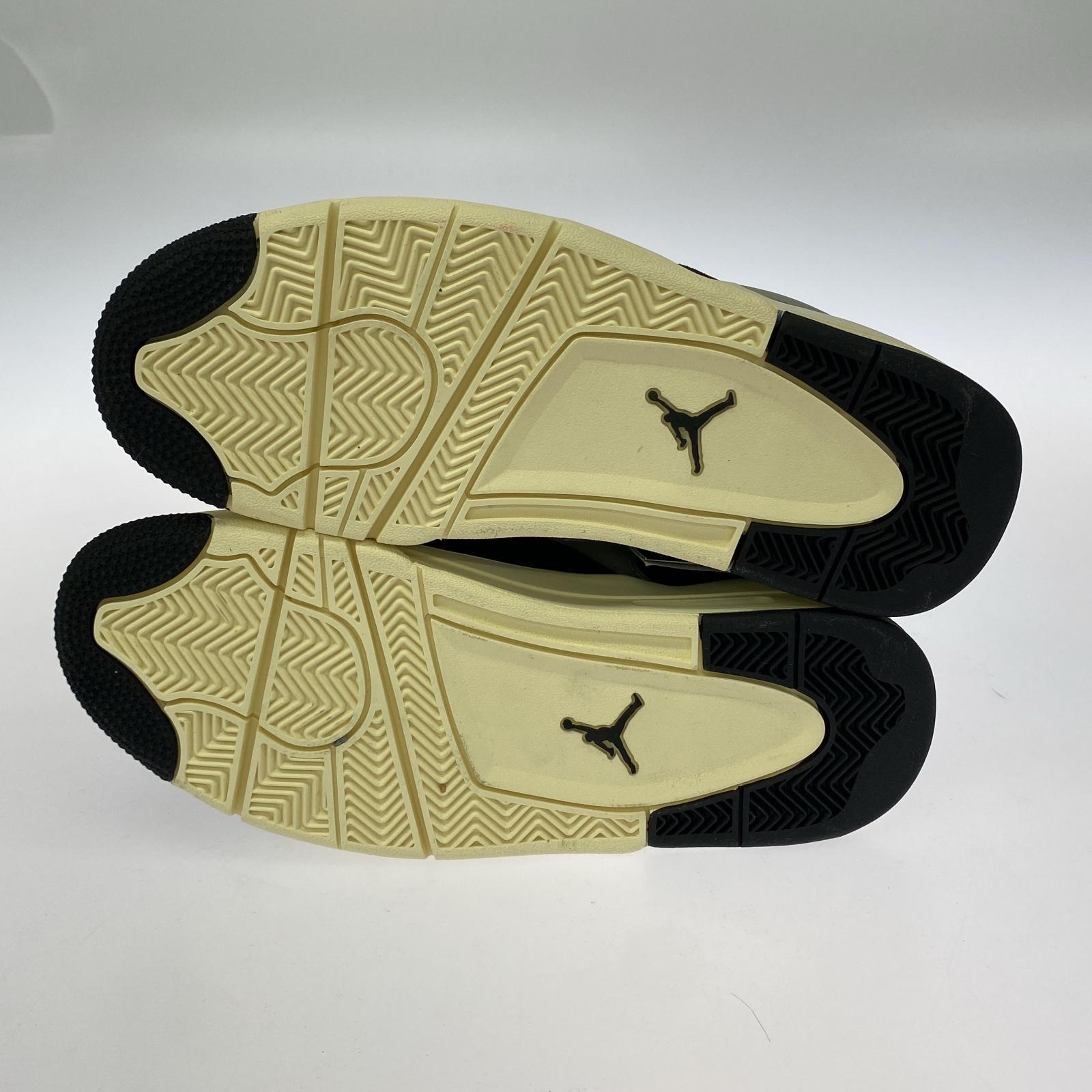 スニーカー Nike Air Jordan 4 RM Black/Sail 26.5cm 26.5cm (US8 1/2 UK8 EU43) ブラック