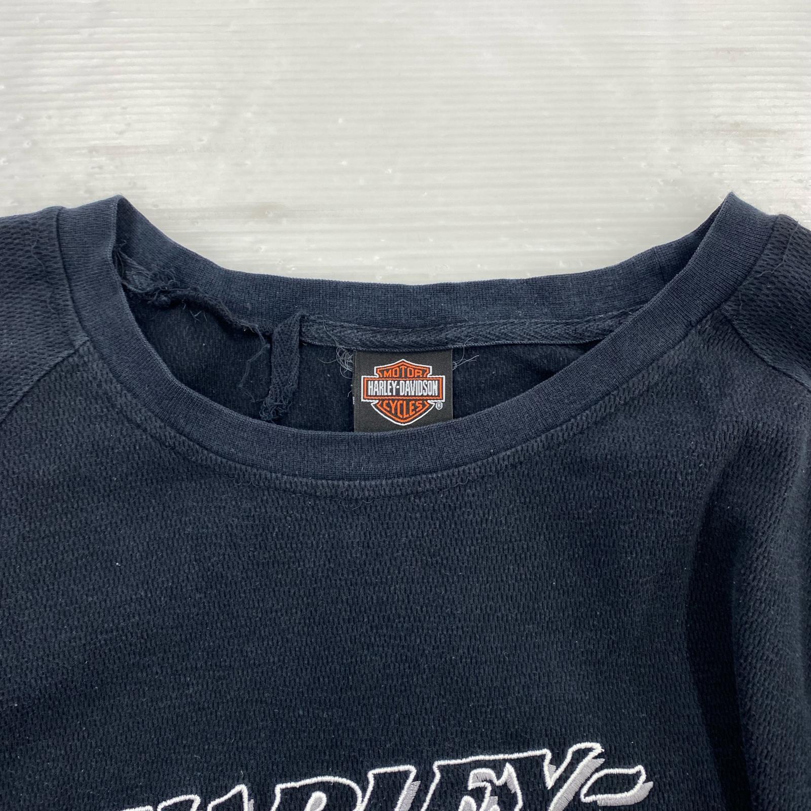 長袖Tシャツ サーマルカットソー ブラック