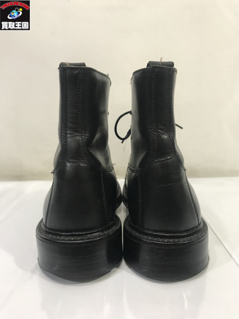 ブーツ プレーントゥブーツ Black Box Calf