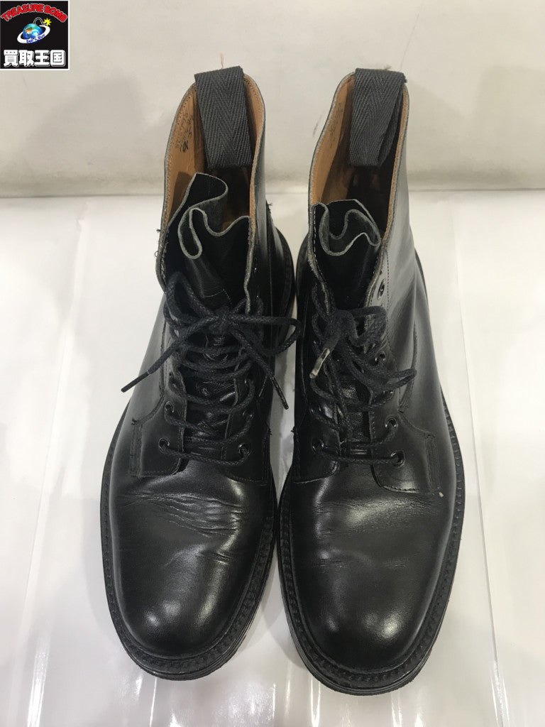 ブーツ プレーントゥブーツ Black Box Calf