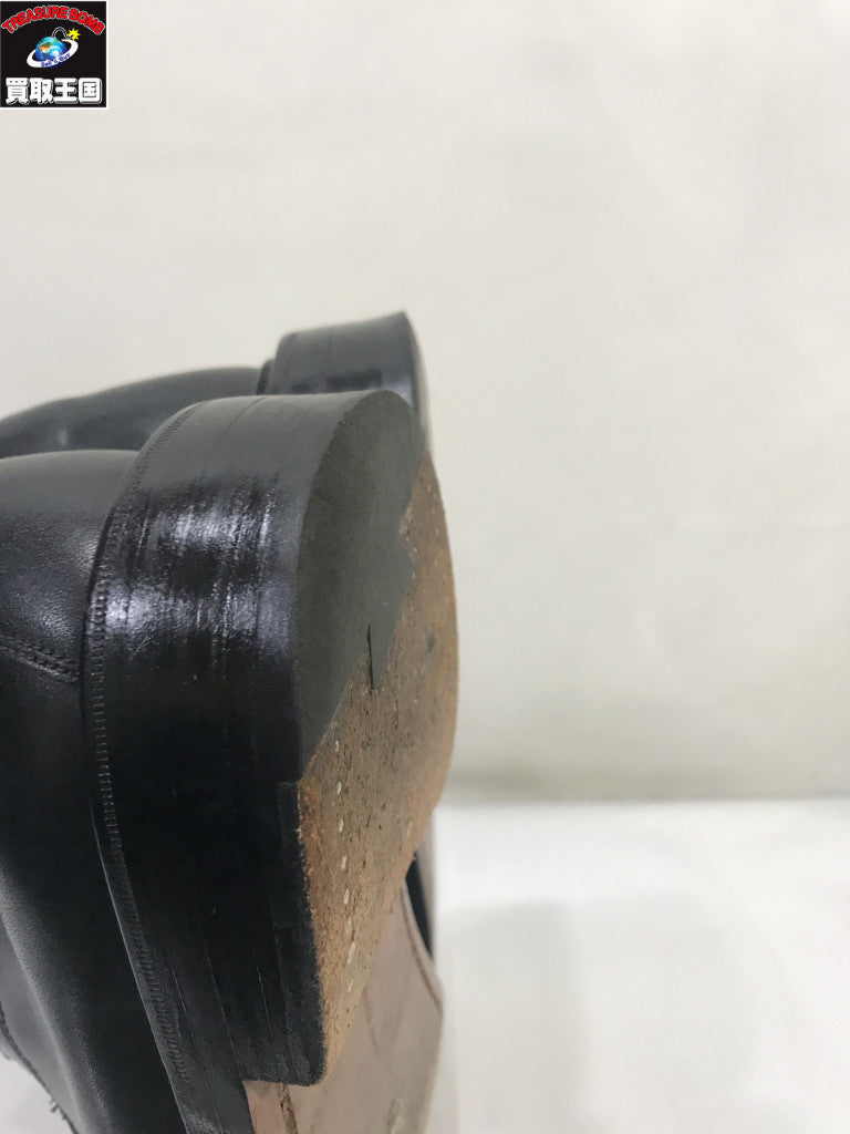 ブーツ プレーントゥブーツ Black Box Calf