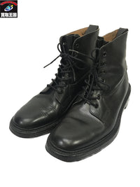 ブーツ プレーントゥブーツ Black Box Calf