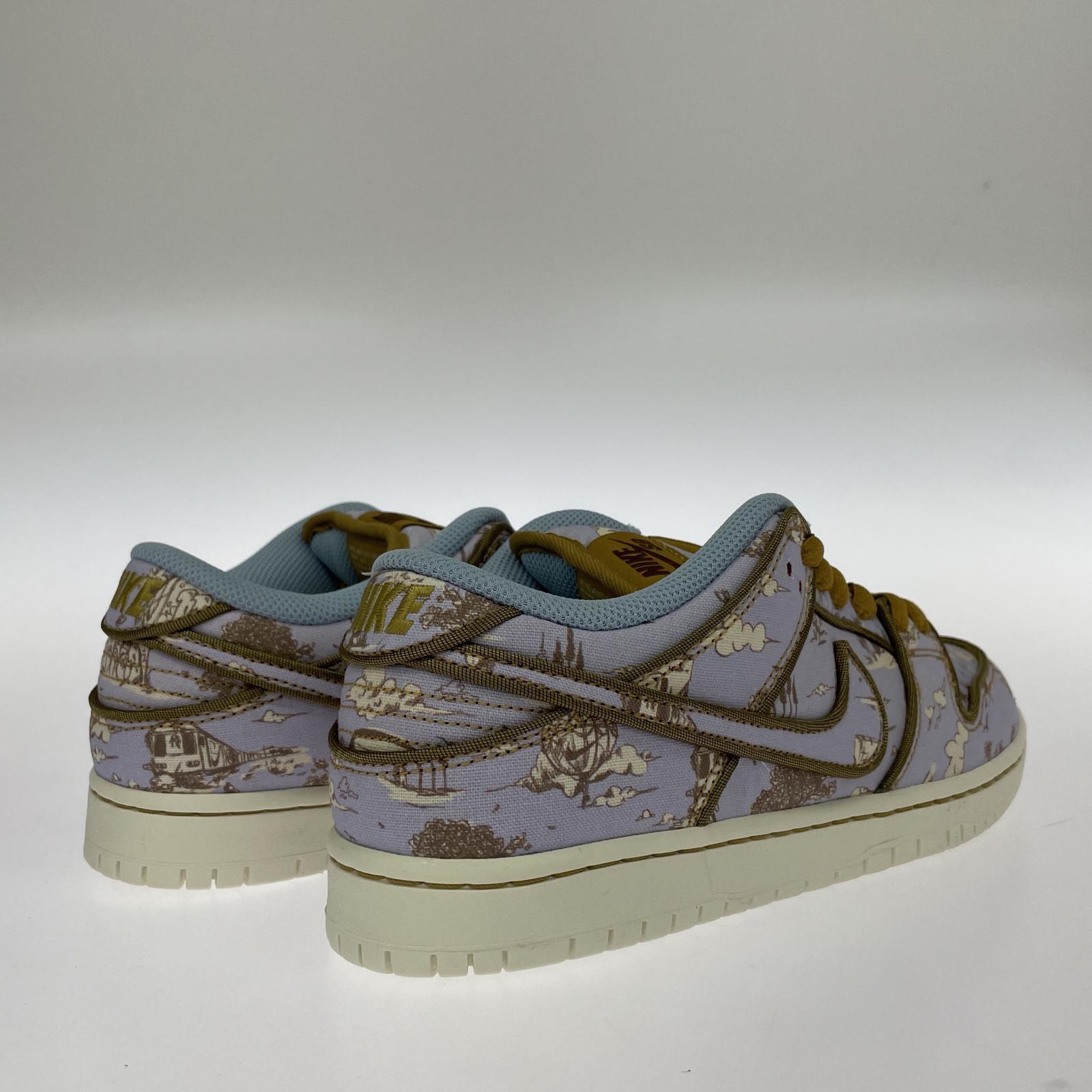 スニーカー NIKE SB DUNK LOW PRM TOILE 26.5cm (US8 1/2 UK8 EU43) パープル