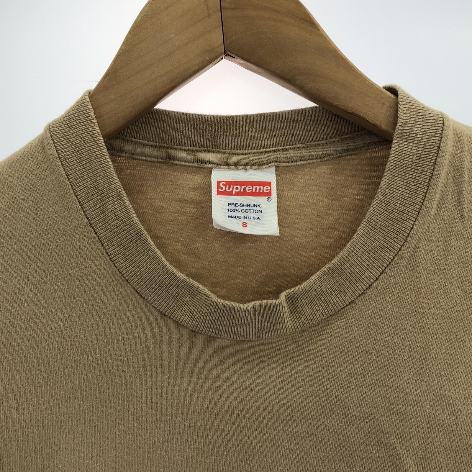 半袖Tシャツ 23AW Box Logo Tee BEG S S ベージュ