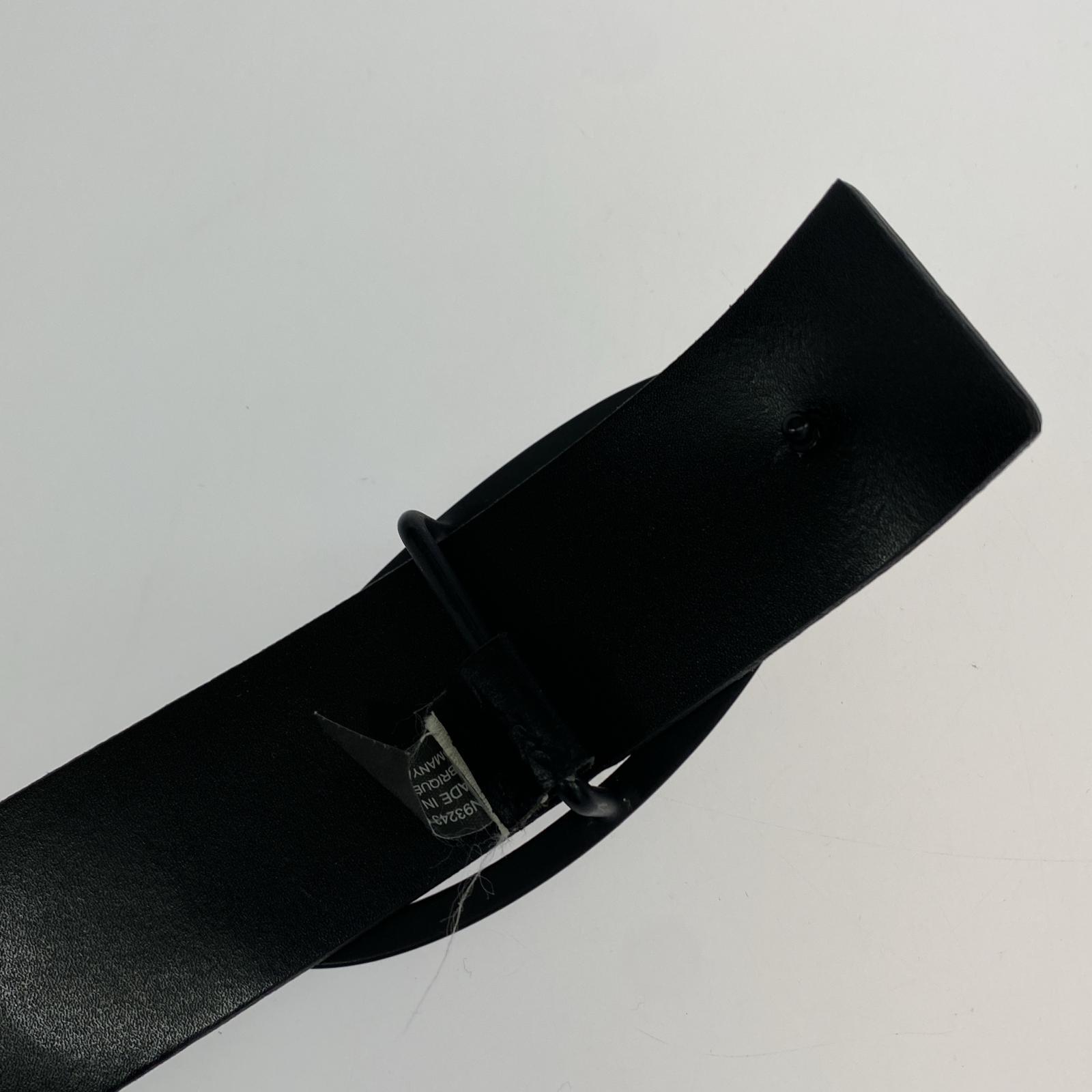 その他アクセサリー レザーベルト ブラック