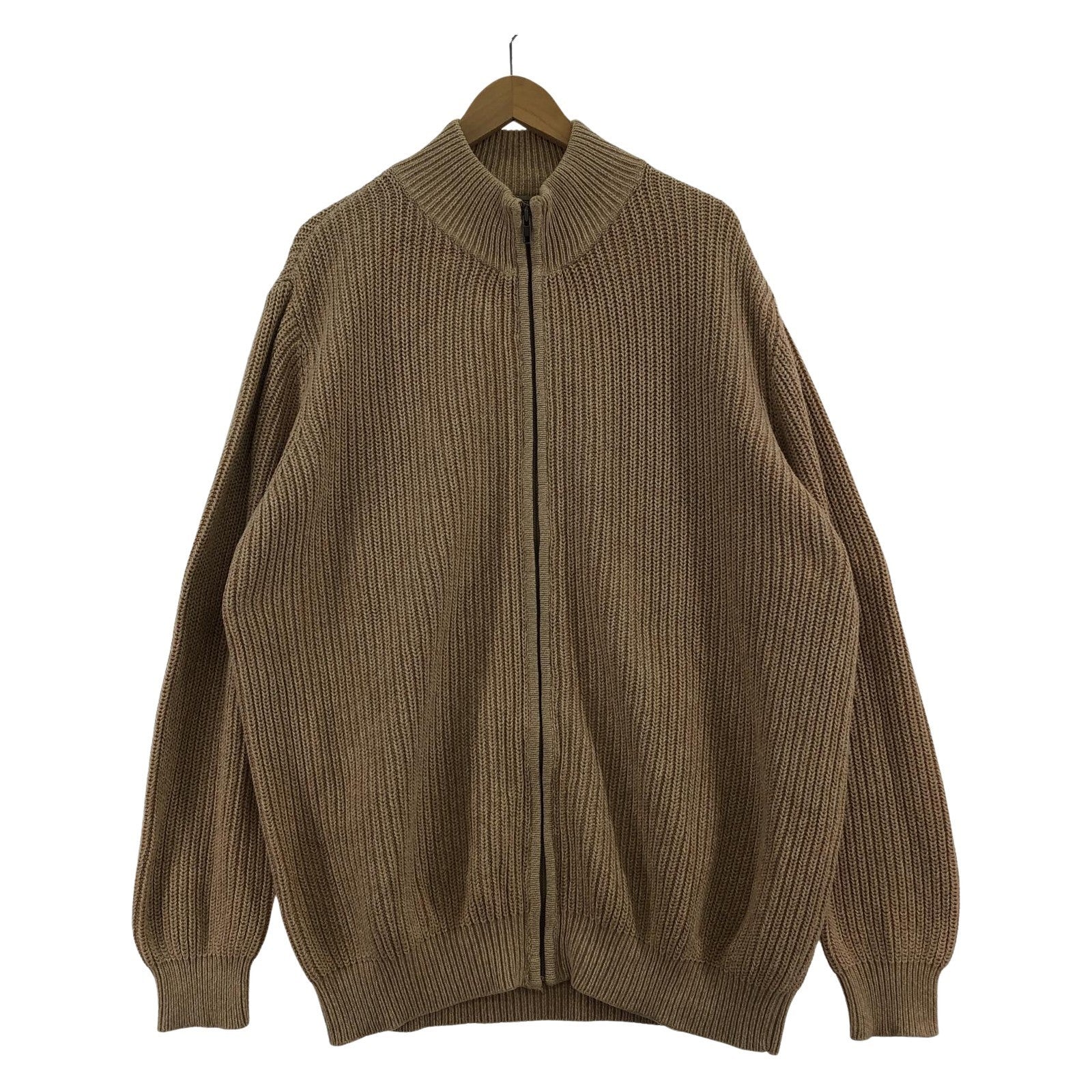 ニット ドライバーズニット (XL) ベージュ ベージュ