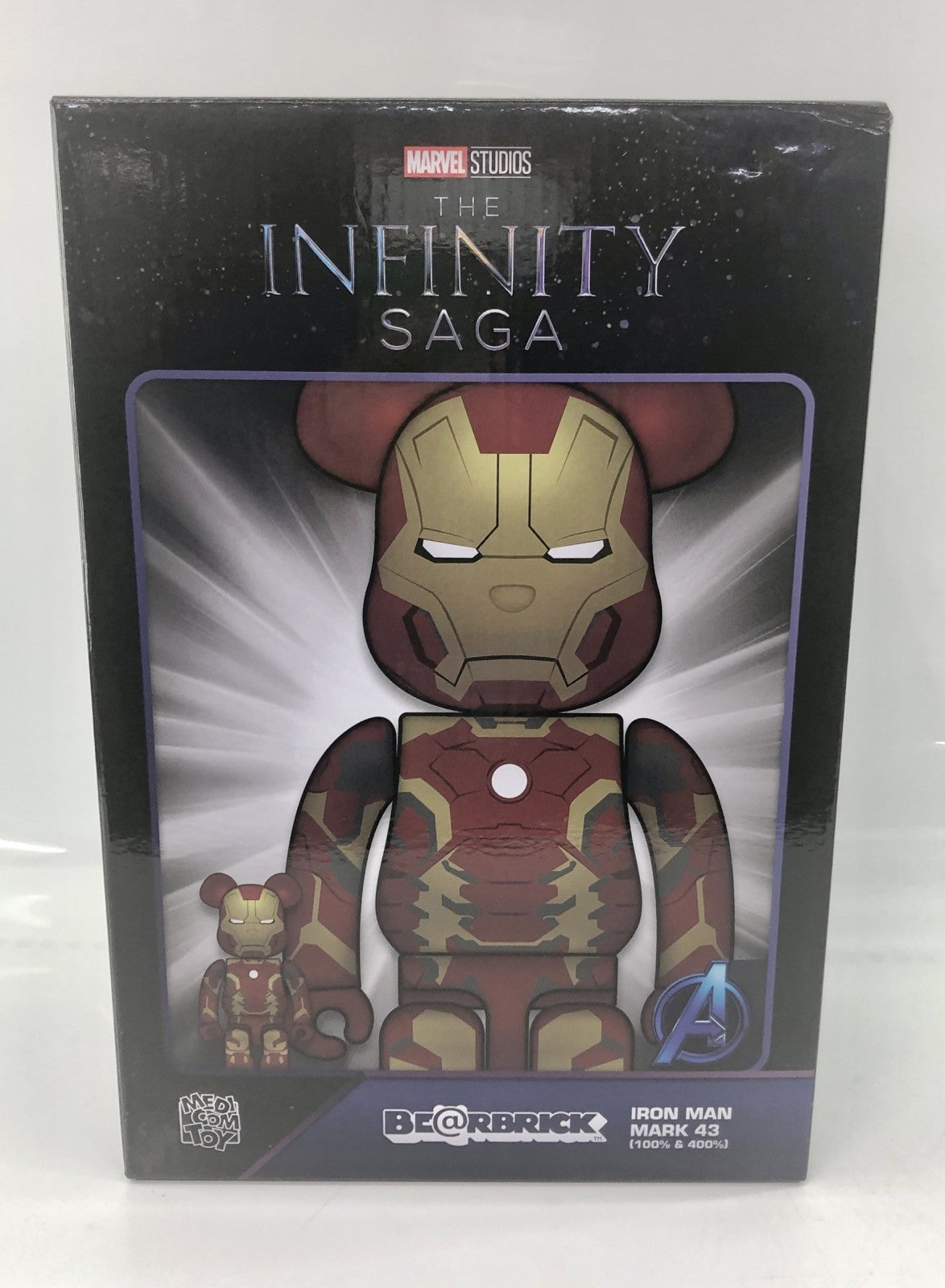 BE@RBRICK IRON MAN Mark 43 フィギュア/グッズ