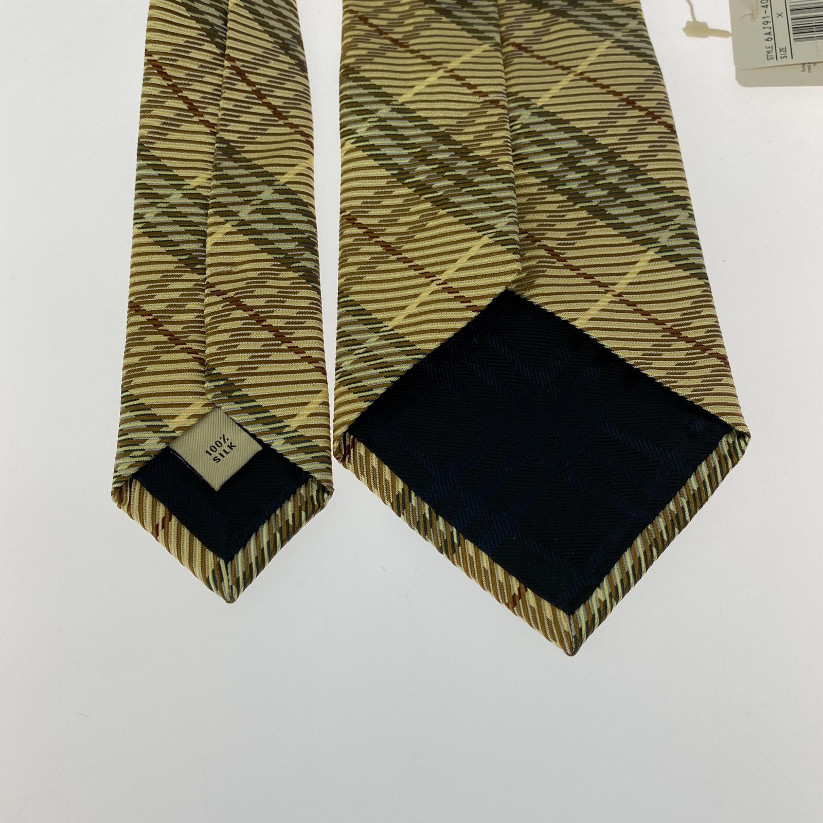 その他アクセサリー シルクネクタイ イエロー