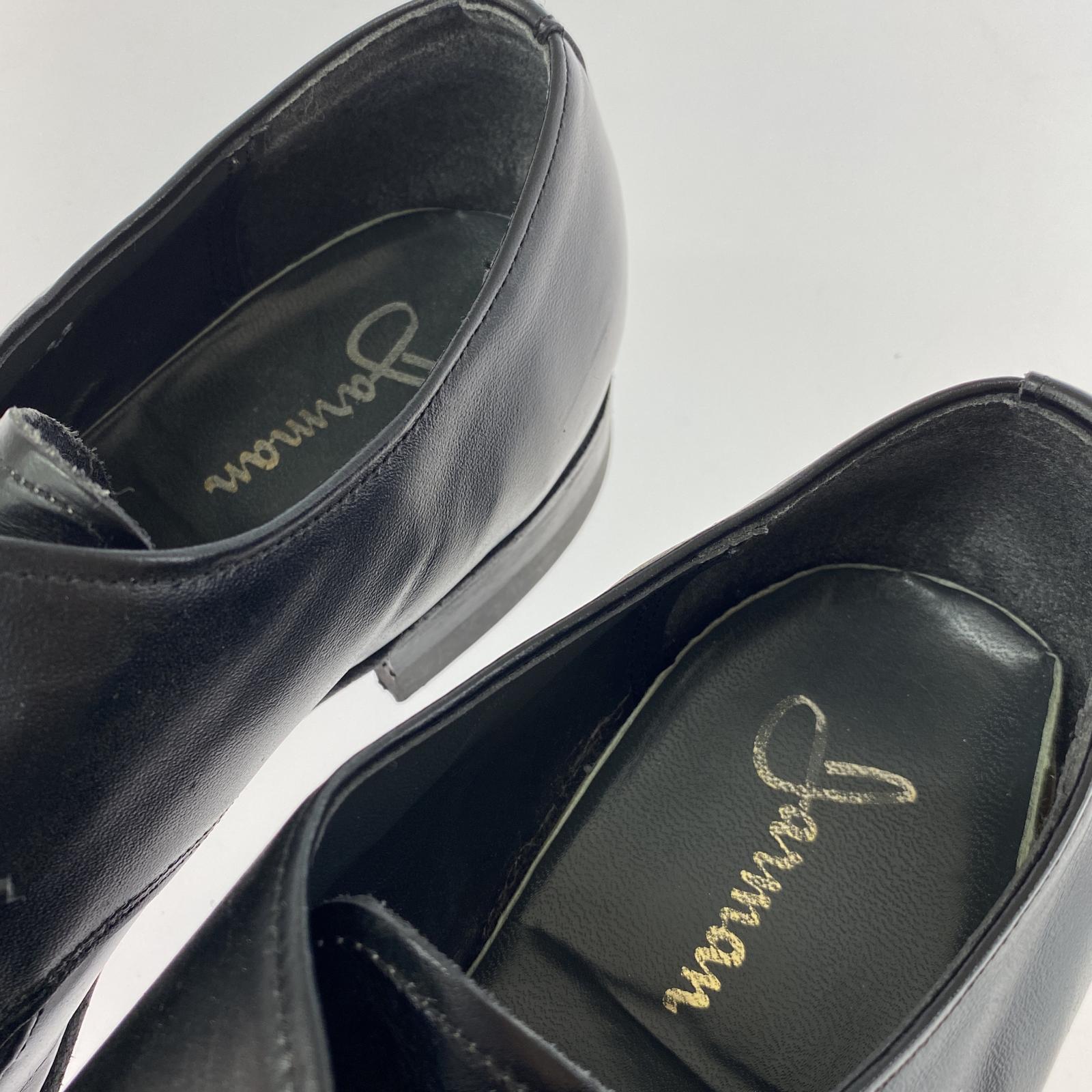 シューズ jarman Uチップ シューズ ブラック