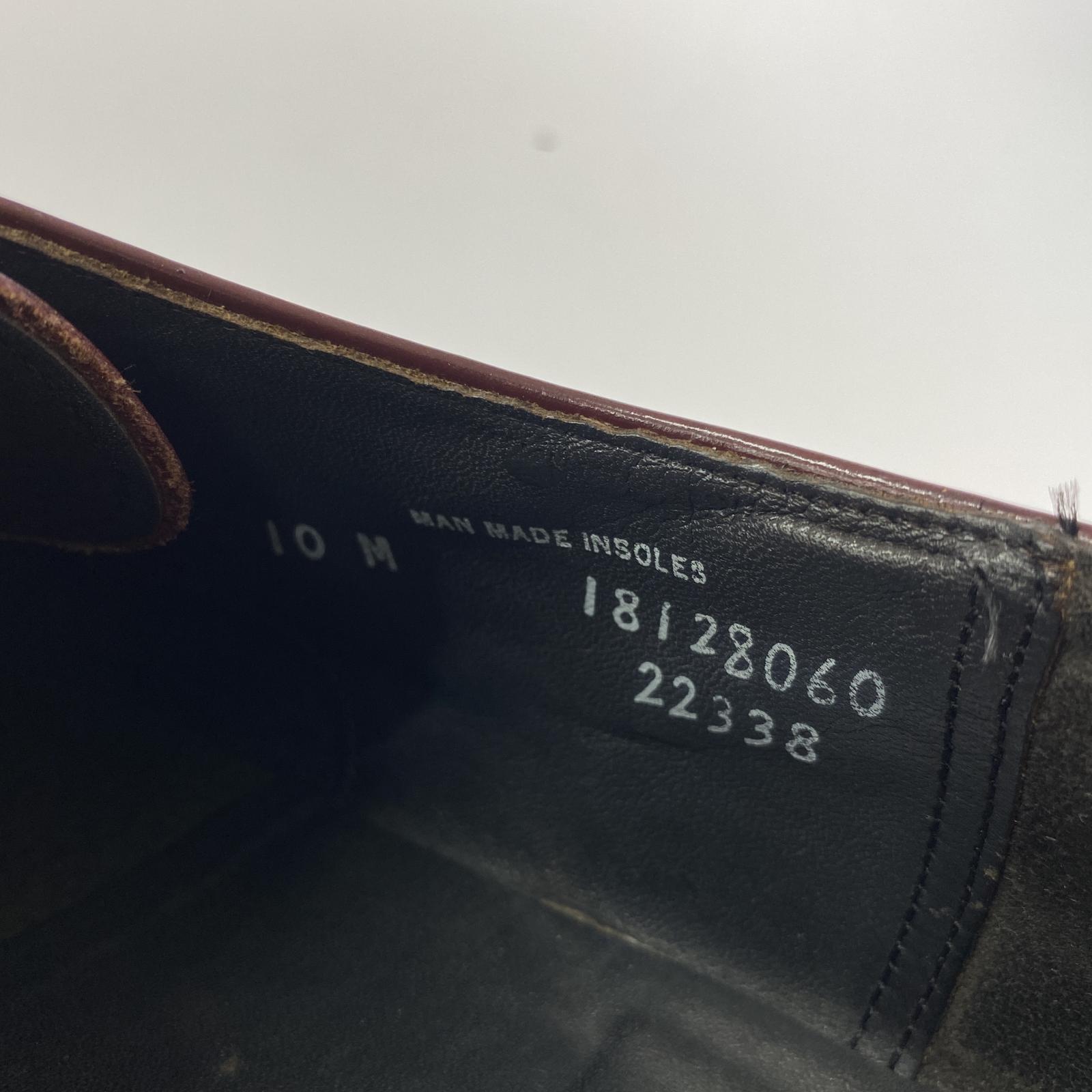 シューズ bostonian MANSFIELD 70-80s ワインレッド