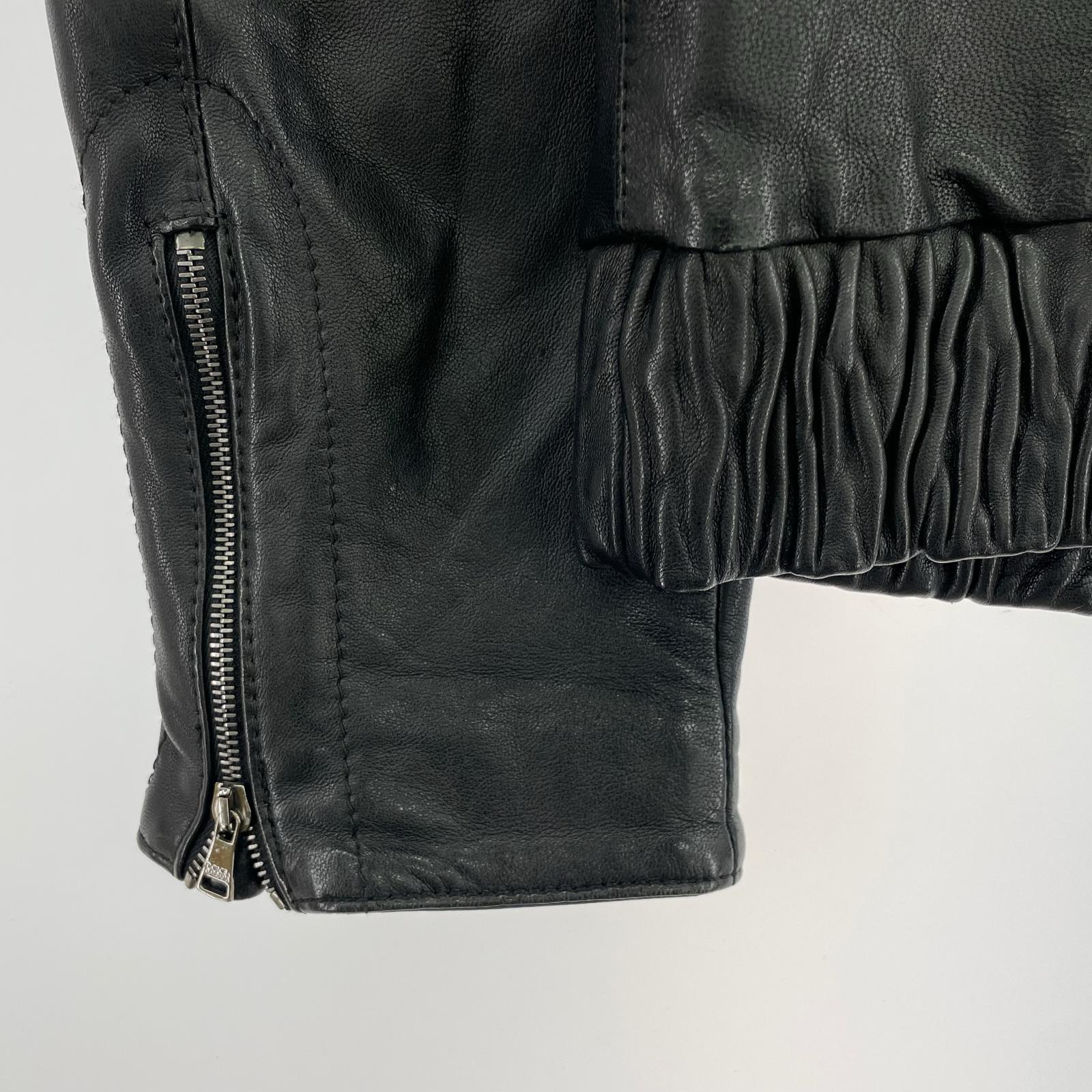 レザージャケット Leather Jacket G9K81L 44 44 ブラック