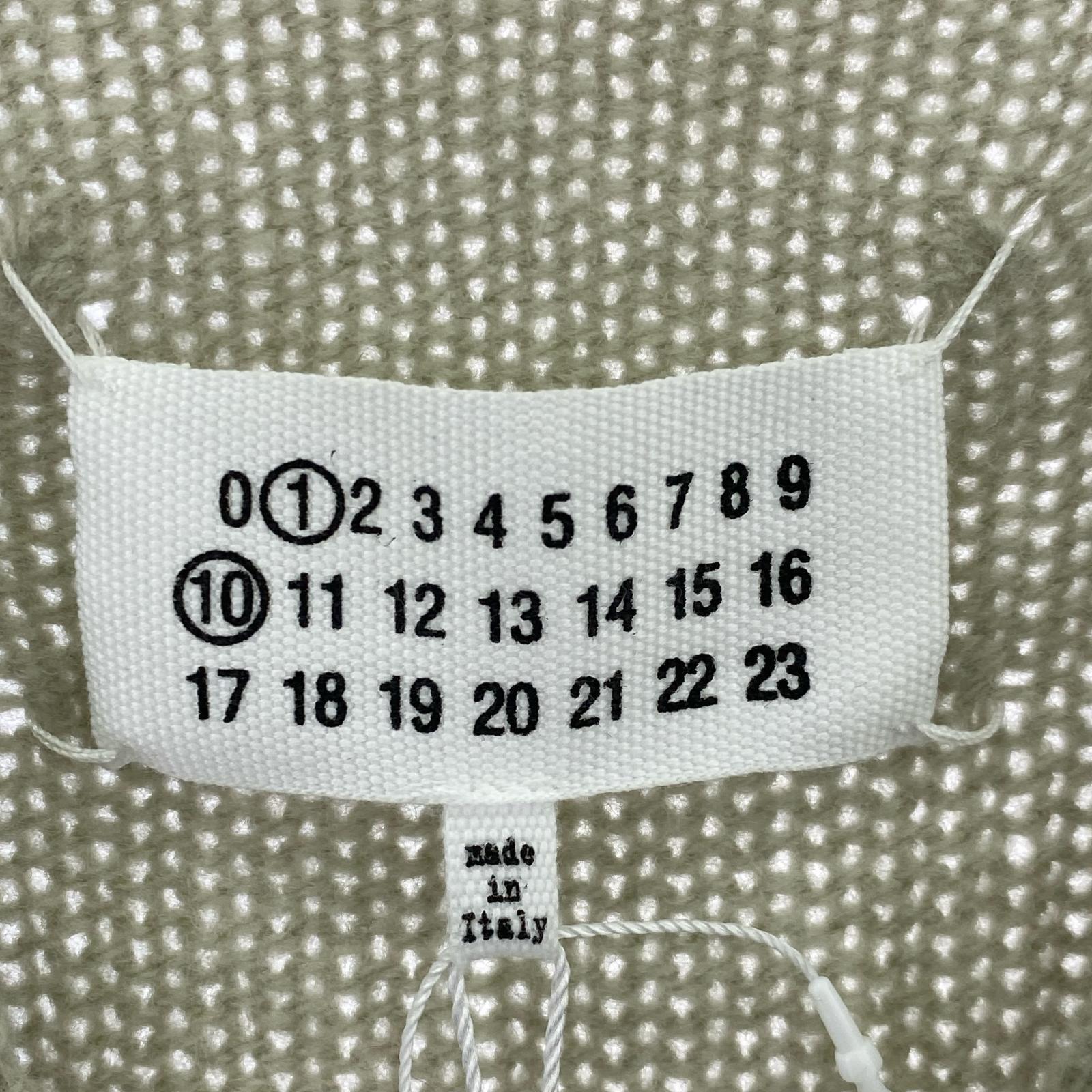 その他トップス Vネックロング丈ニット XS カーキ