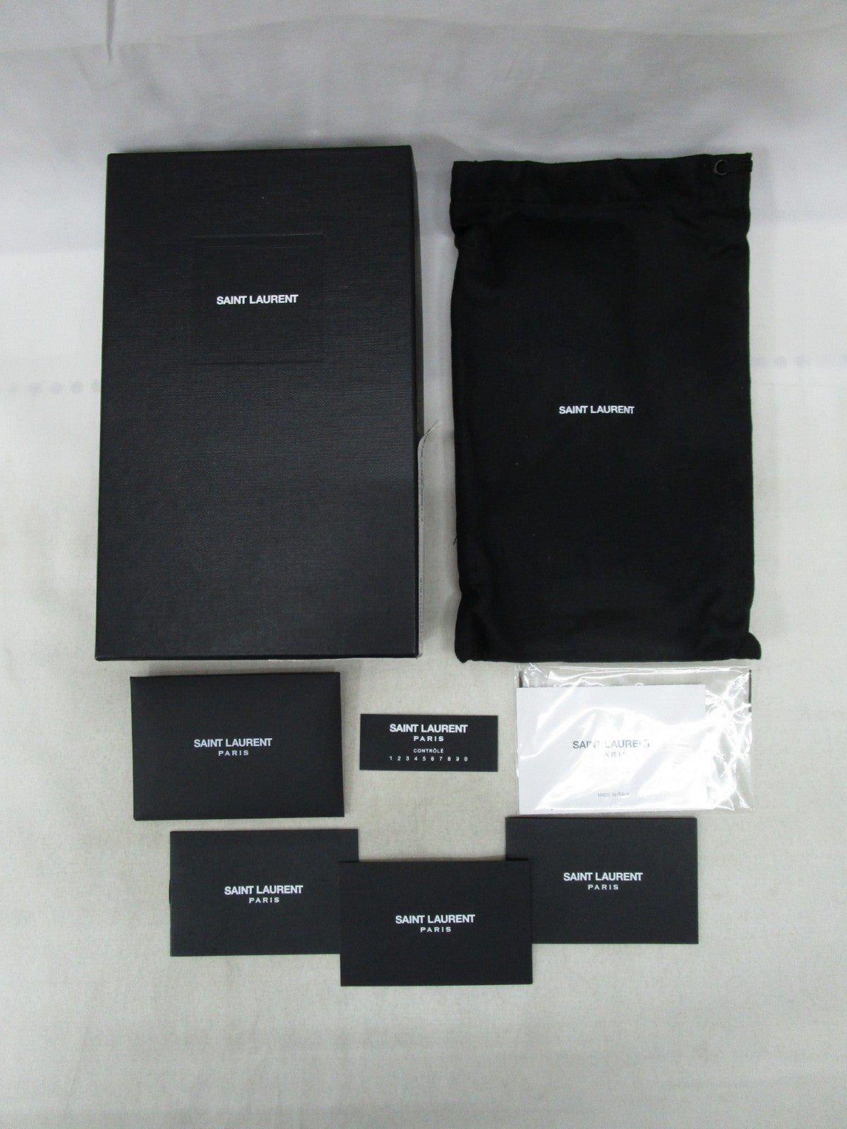 SAINT LAURENT/コンチネンタルウォレット/BLK