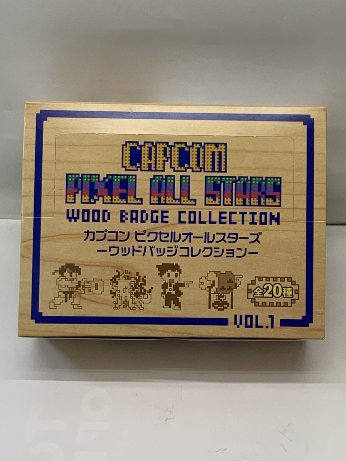カプコン ピクセルオールスターズ ウッドバッジコレクション BOX フィギュア/グッズ