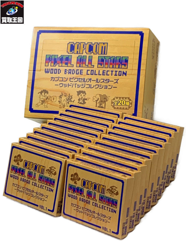 カプコン ピクセルオールスターズ ウッドバッジコレクション BOX フィギュア/グッズ