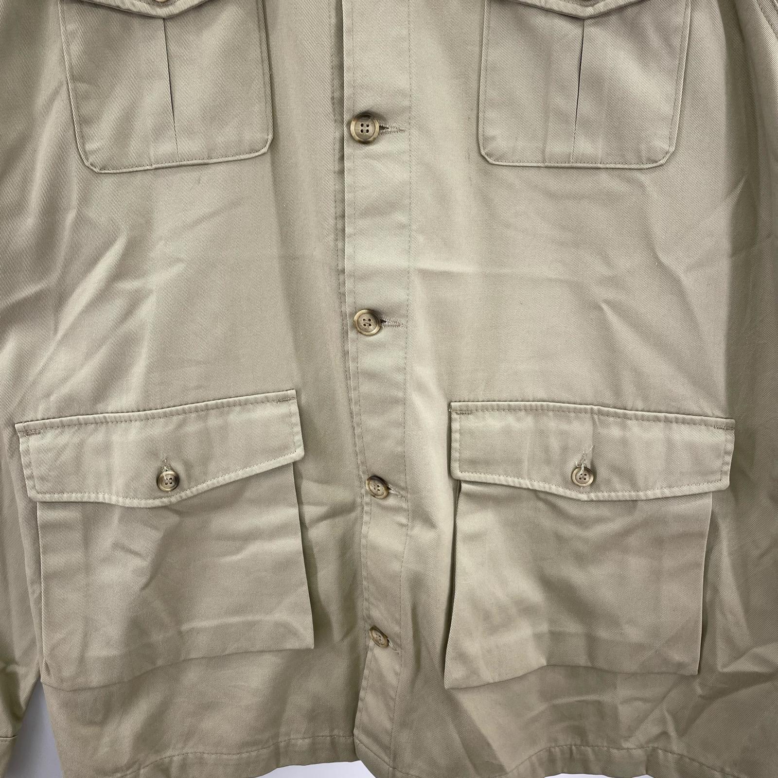 長袖シャツ 80S ベージュ