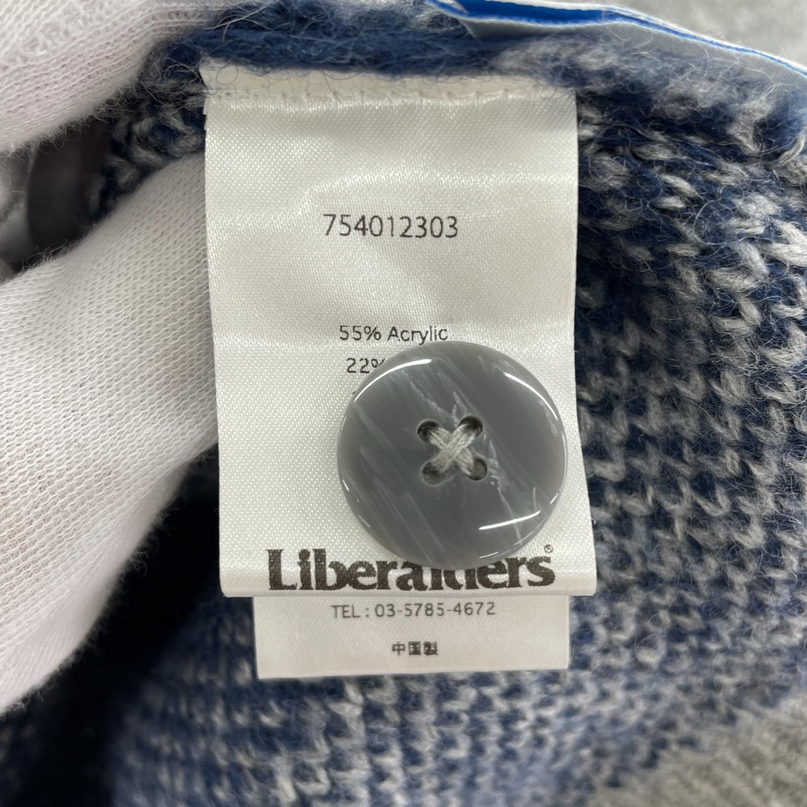 カーディガン Liberaiders SHAGGY CARDIGAN グレー グレー