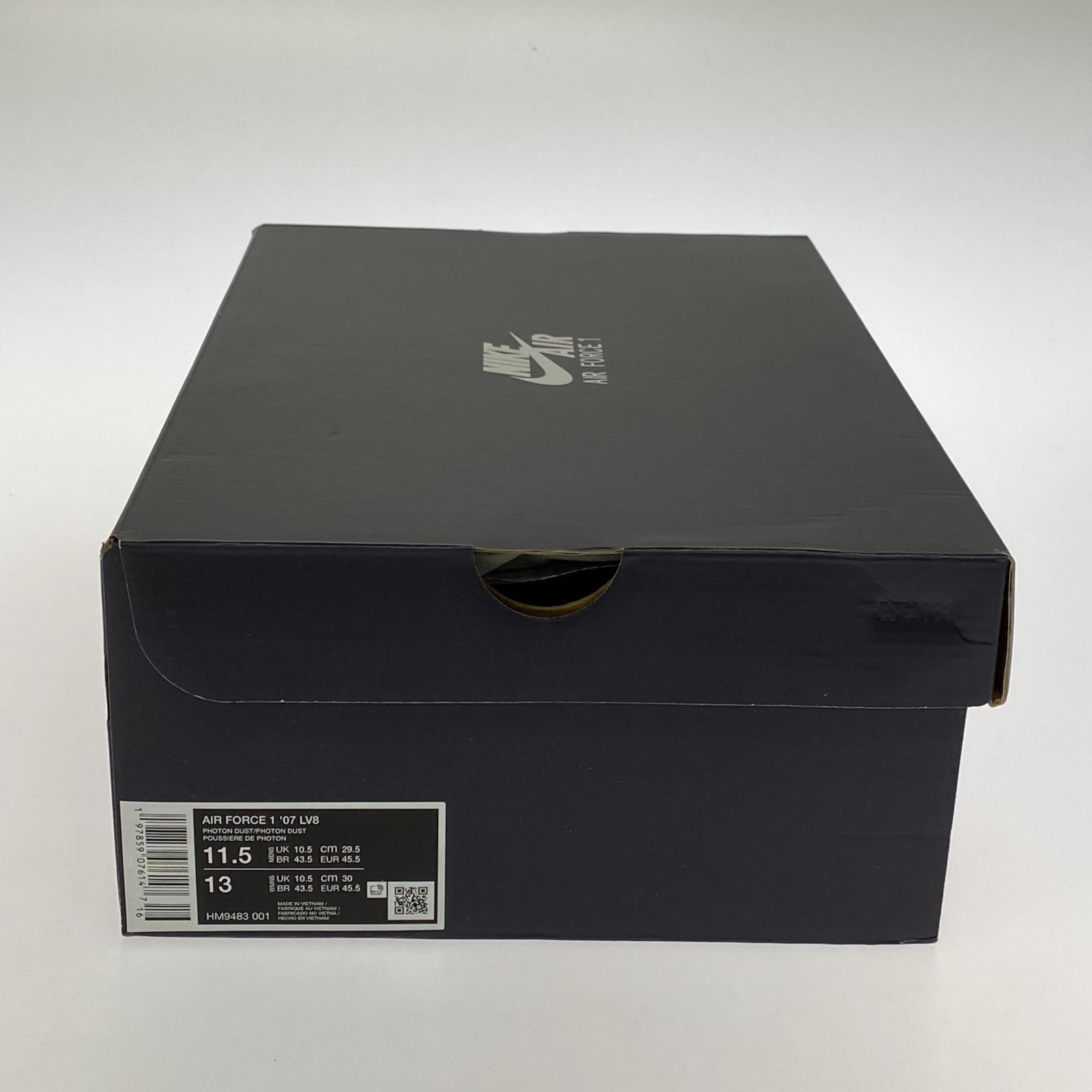 スニーカー AIR FORCE 1 07 LV8 29.5cm (US11 1/2 UK11 EU49) グレー