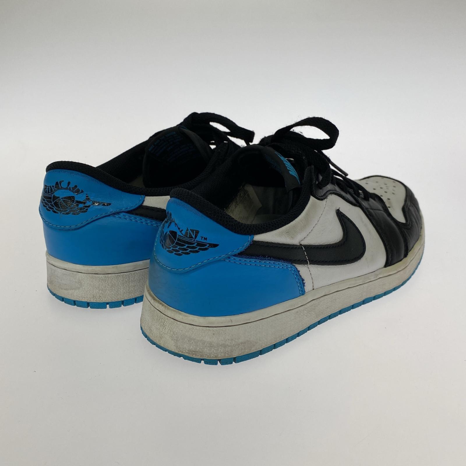 スニーカー AIR JORDAN 1 LOW OG (26.5cm) ホワイト/ブルー 26.5cm (US8 1/2 UK8 EU43)