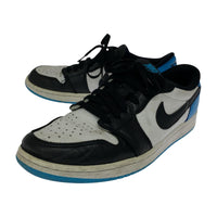 スニーカー AIR JORDAN 1 LOW OG (26.5cm) ホワイト/ブルー 26.5cm (US8 1/2 UK8 EU43)