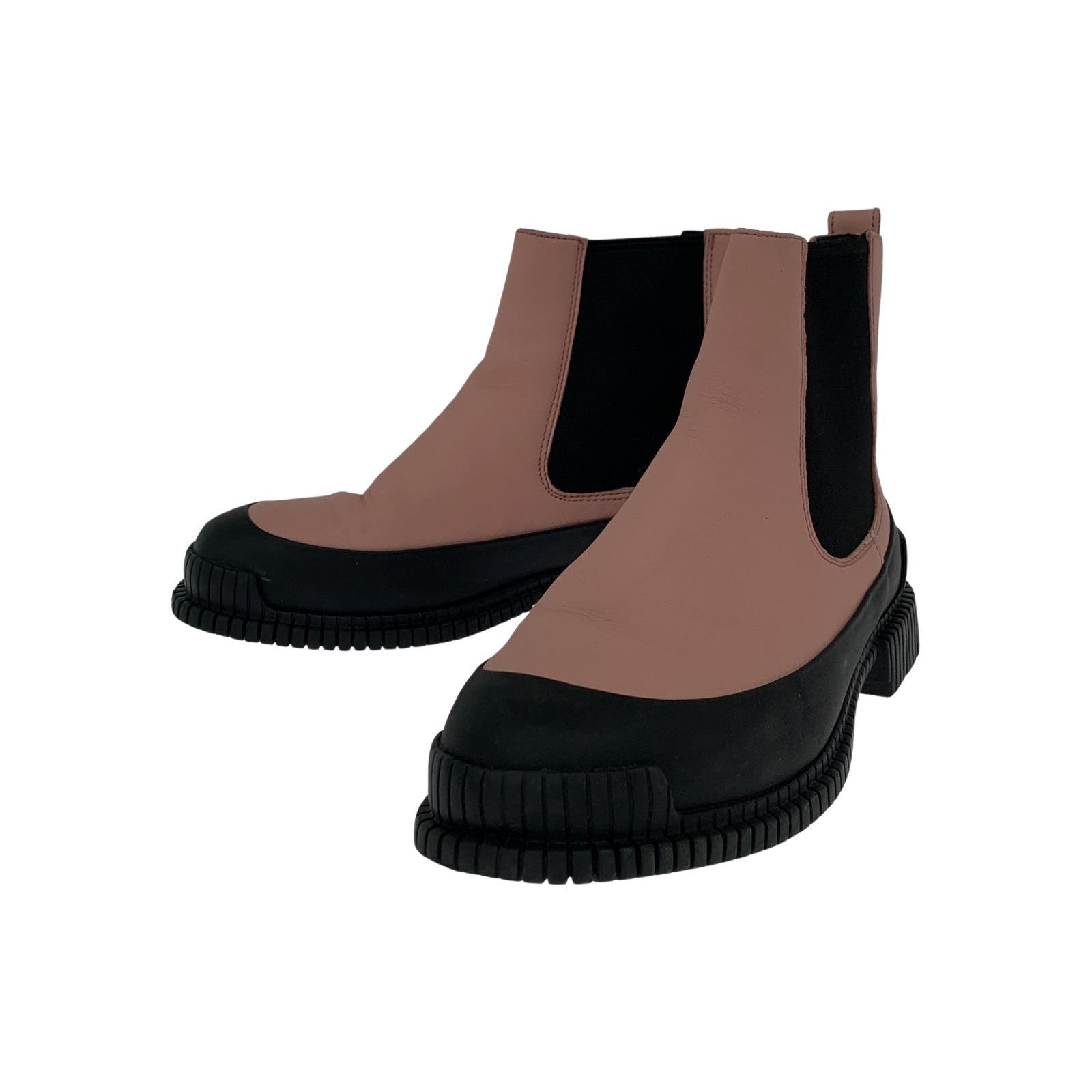 ブーツ Pix サイドゴアブーツ size37 ピンク