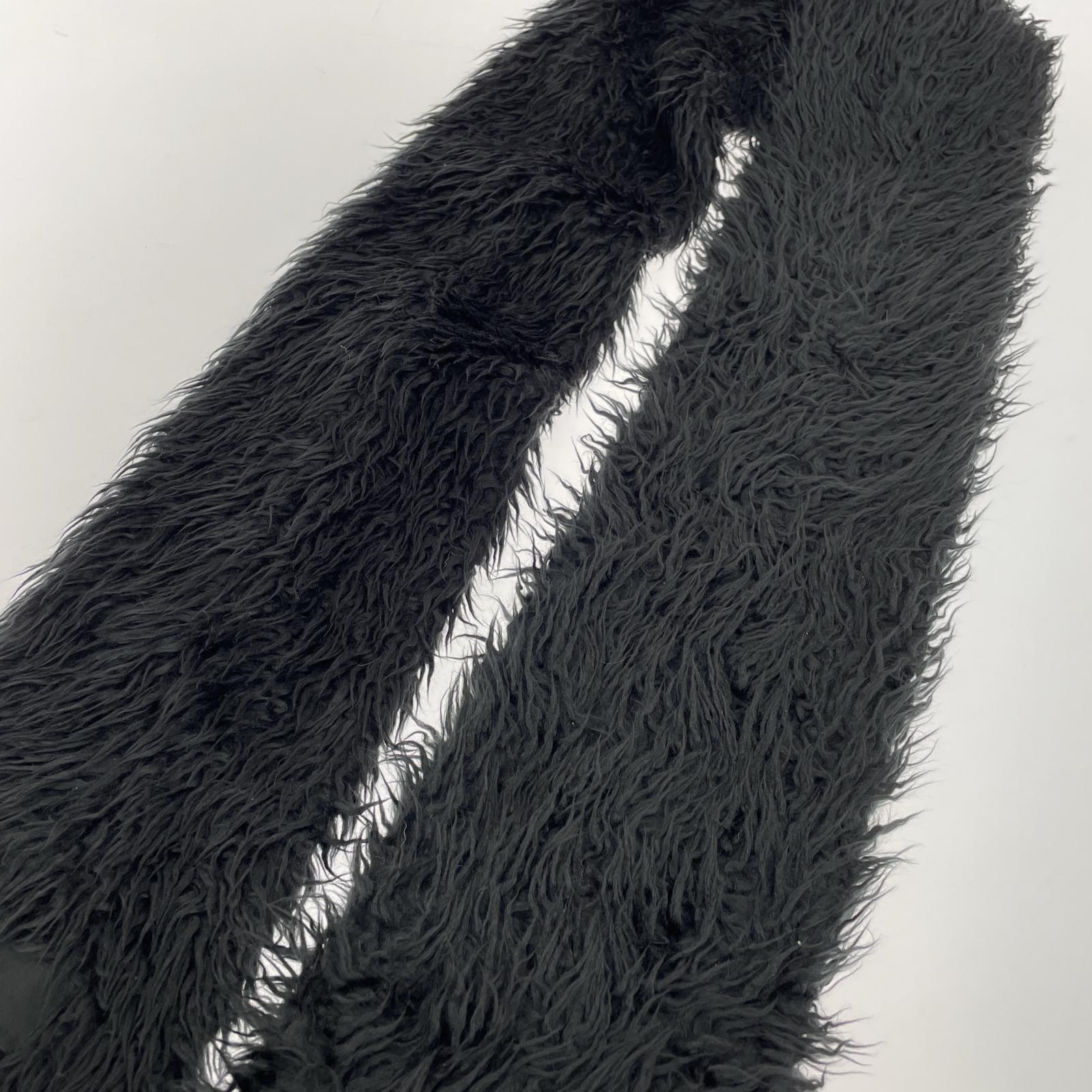 その他アクセサリー DICH HENDERSON FAKE FUR MUFFLER ブラック