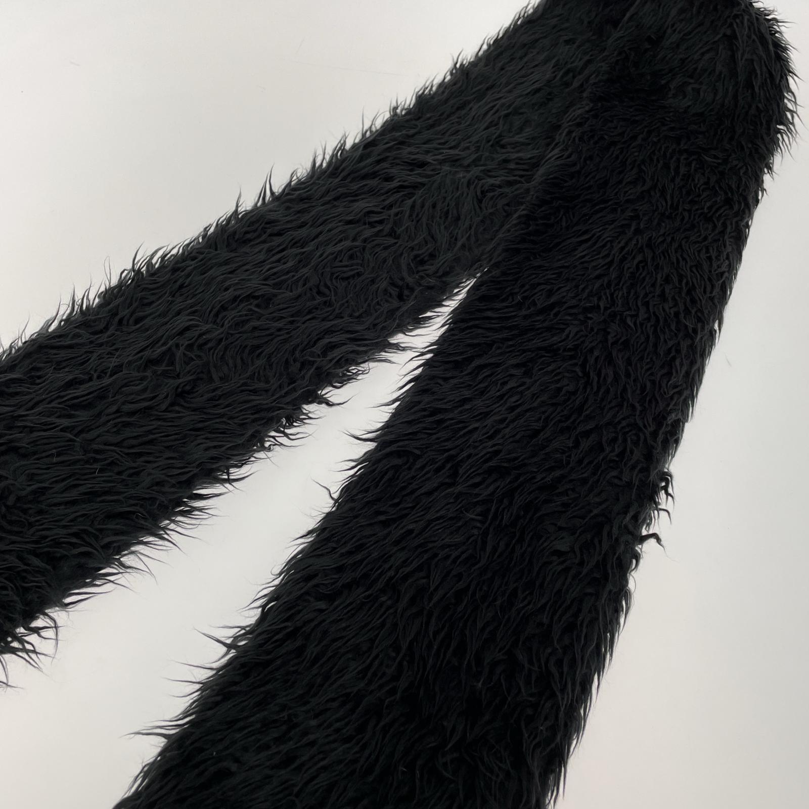 その他アクセサリー DICH HENDERSON FAKE FUR MUFFLER ブラック
